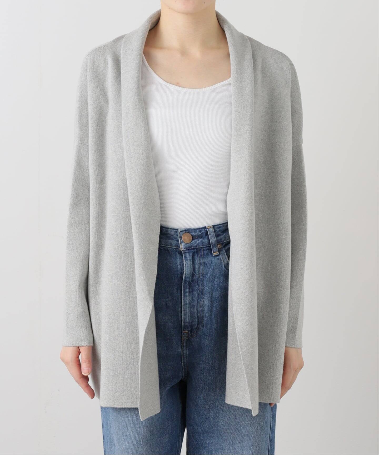 Deuxieme Classe SMOOTH TOP ガウン　新品グレー2026 SMOOTH TOP ガウン（その他ブルゾン／アウター）｜Deuxieme Classe