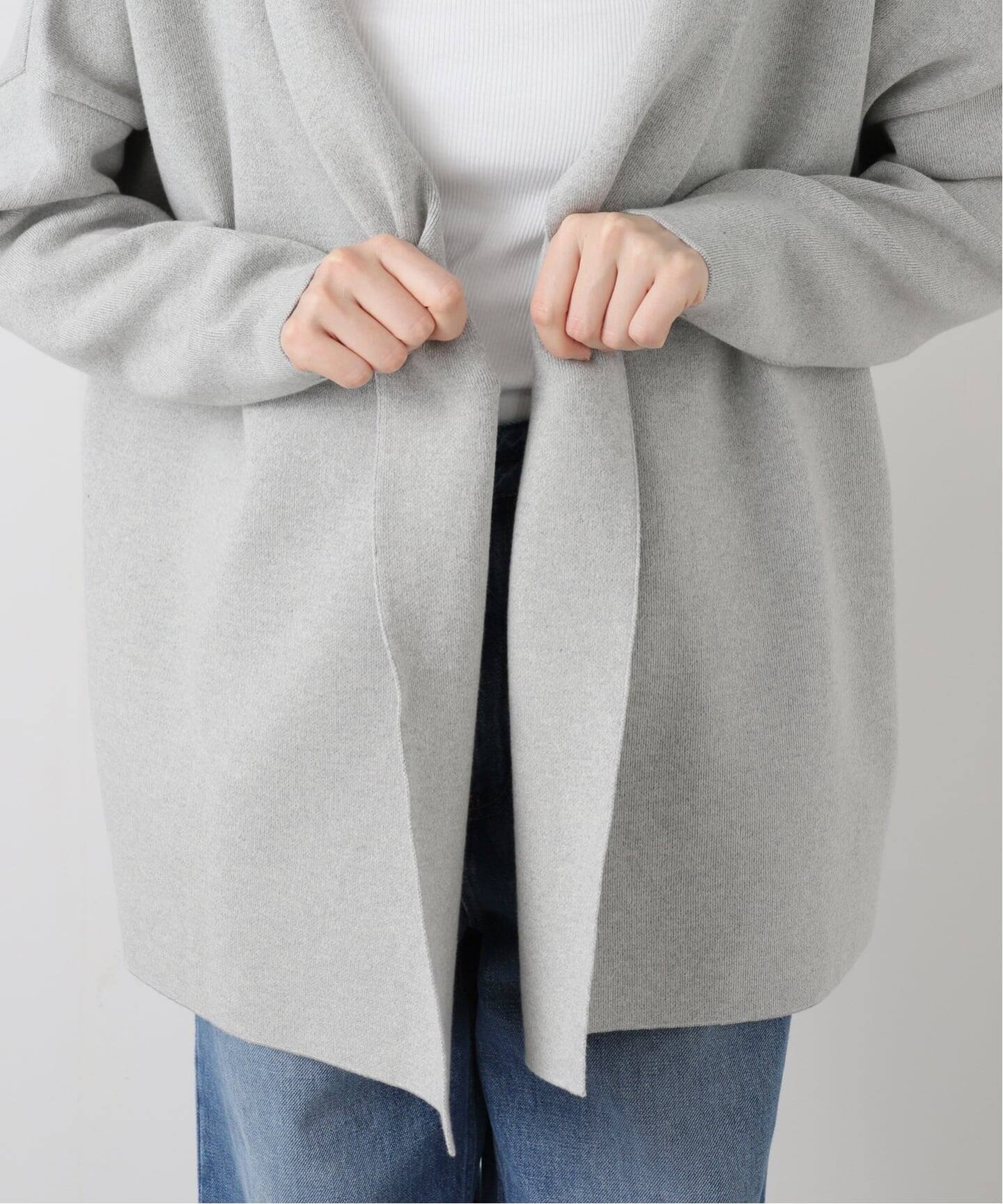 Deuxieme Classe SMOOTH TOP ガウン　新品グレー2026 SMOOTH TOP ガウン（その他ブルゾン／アウター）｜Deuxieme Classe