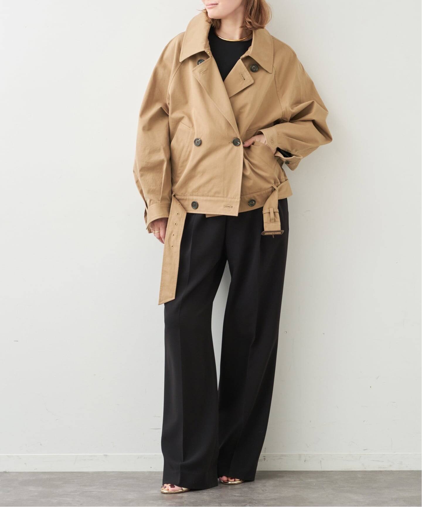 FINXGABA SHORT トレンチコート（トレンチコート）｜Deuxieme Classe