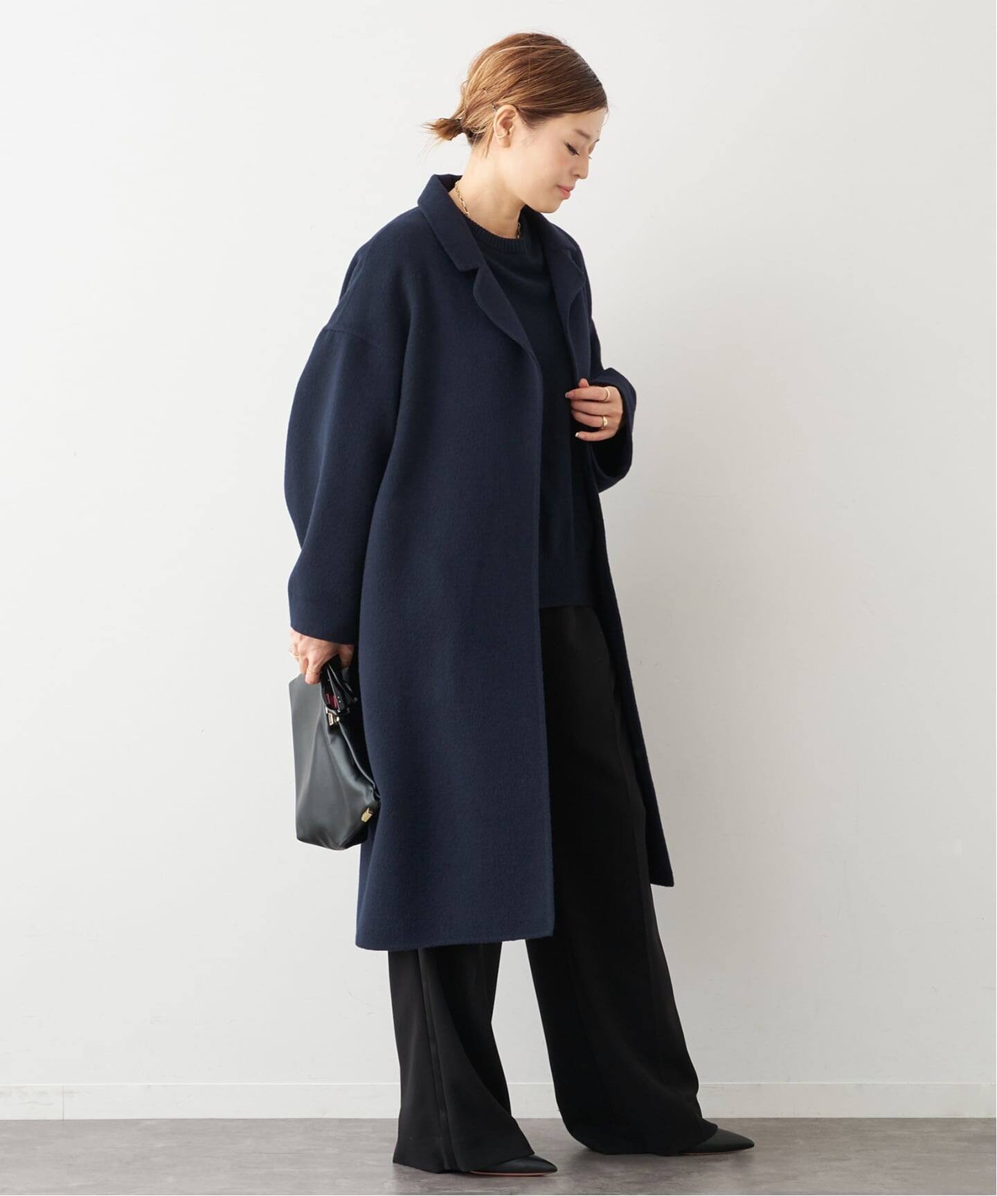 予約》ウールアンゴラリバーコート（チェスターコート）｜Deuxieme