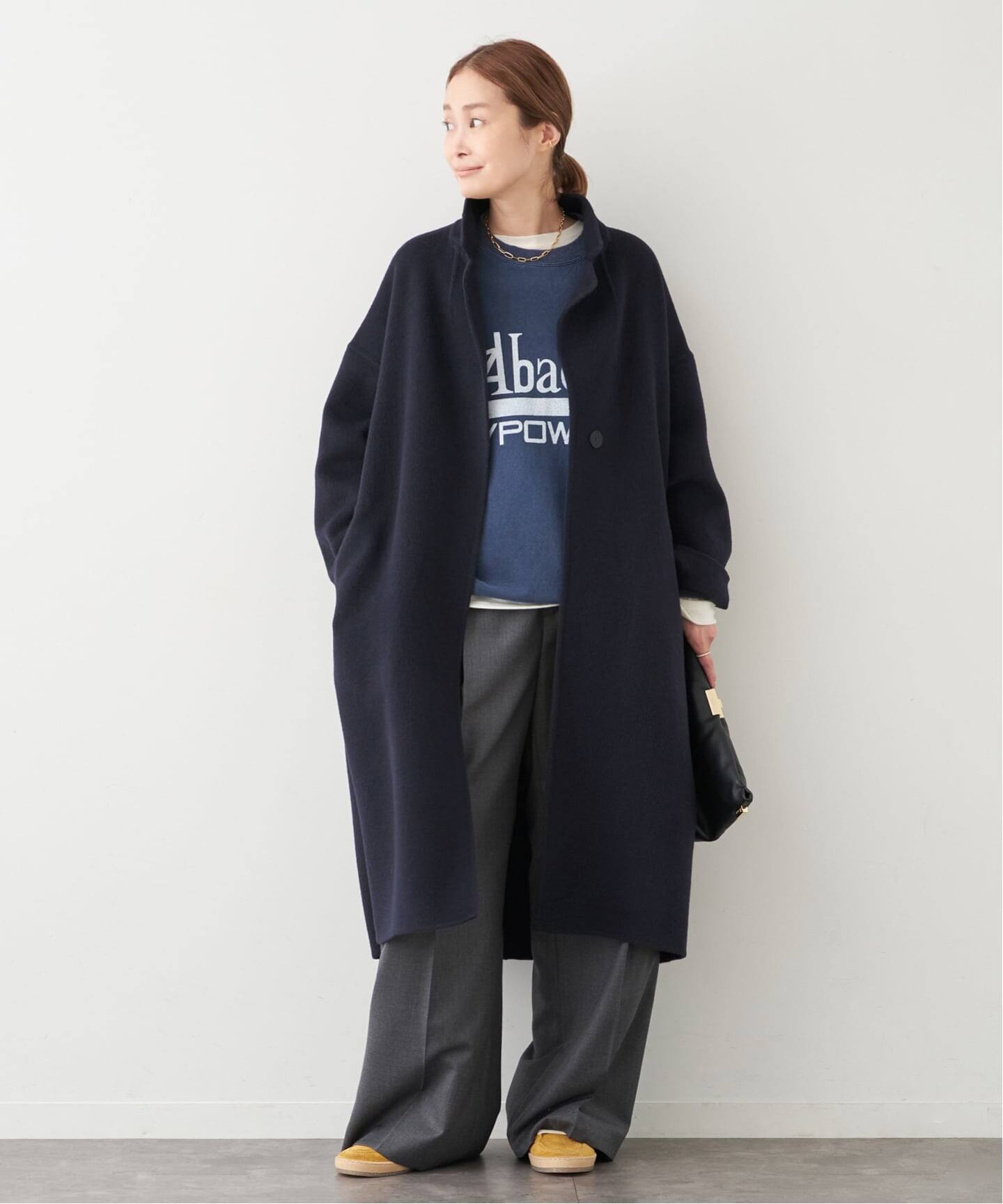 ウールアンゴラリバーコート（チェスターコート）｜Deuxieme Classe