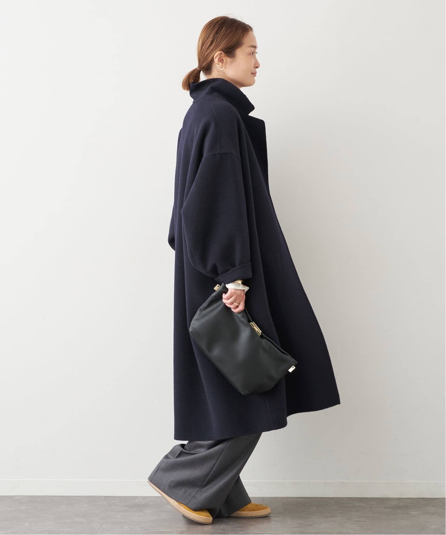 ウールアンゴラリバーコート（チェスターコート）｜Deuxieme Classe