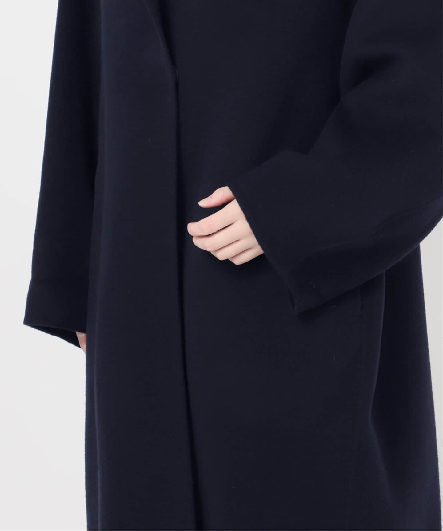 予約》ウールアンゴラリバーコート（チェスターコート）｜Deuxieme