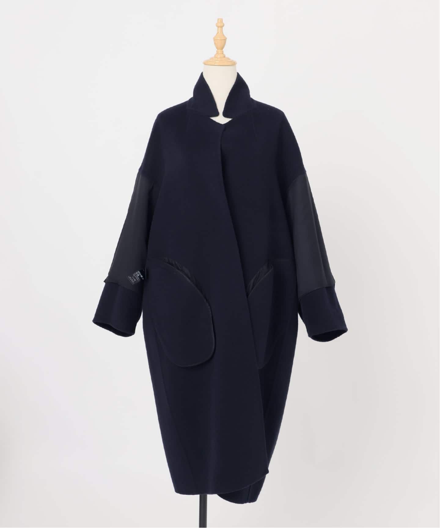 予約》ウールアンゴラリバーコート（チェスターコート）｜Deuxieme