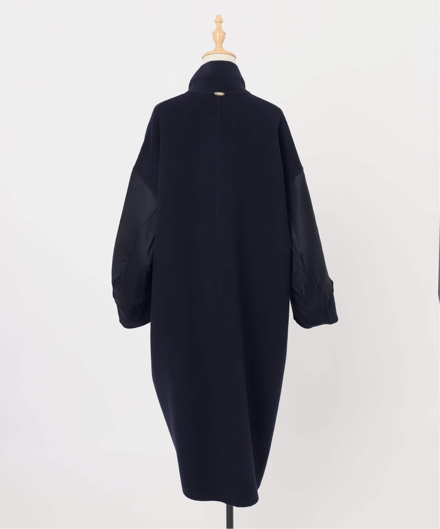 予約》ウールアンゴラリバーコート（チェスターコート）｜Deuxieme