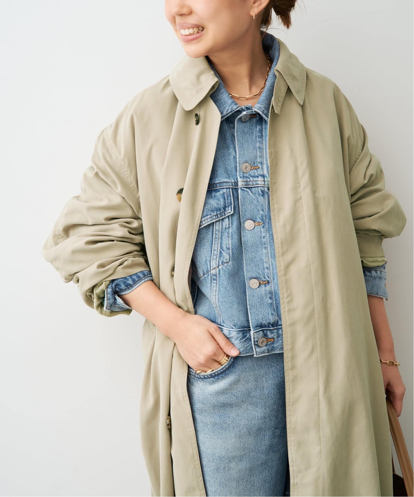 【美品】メゾンマルタンマルジェラ トレンチコート ベージュ アーカイブ 40 美品】メゾンマルタンマルジェラ トレンチコート ベージュ アーカイブ S