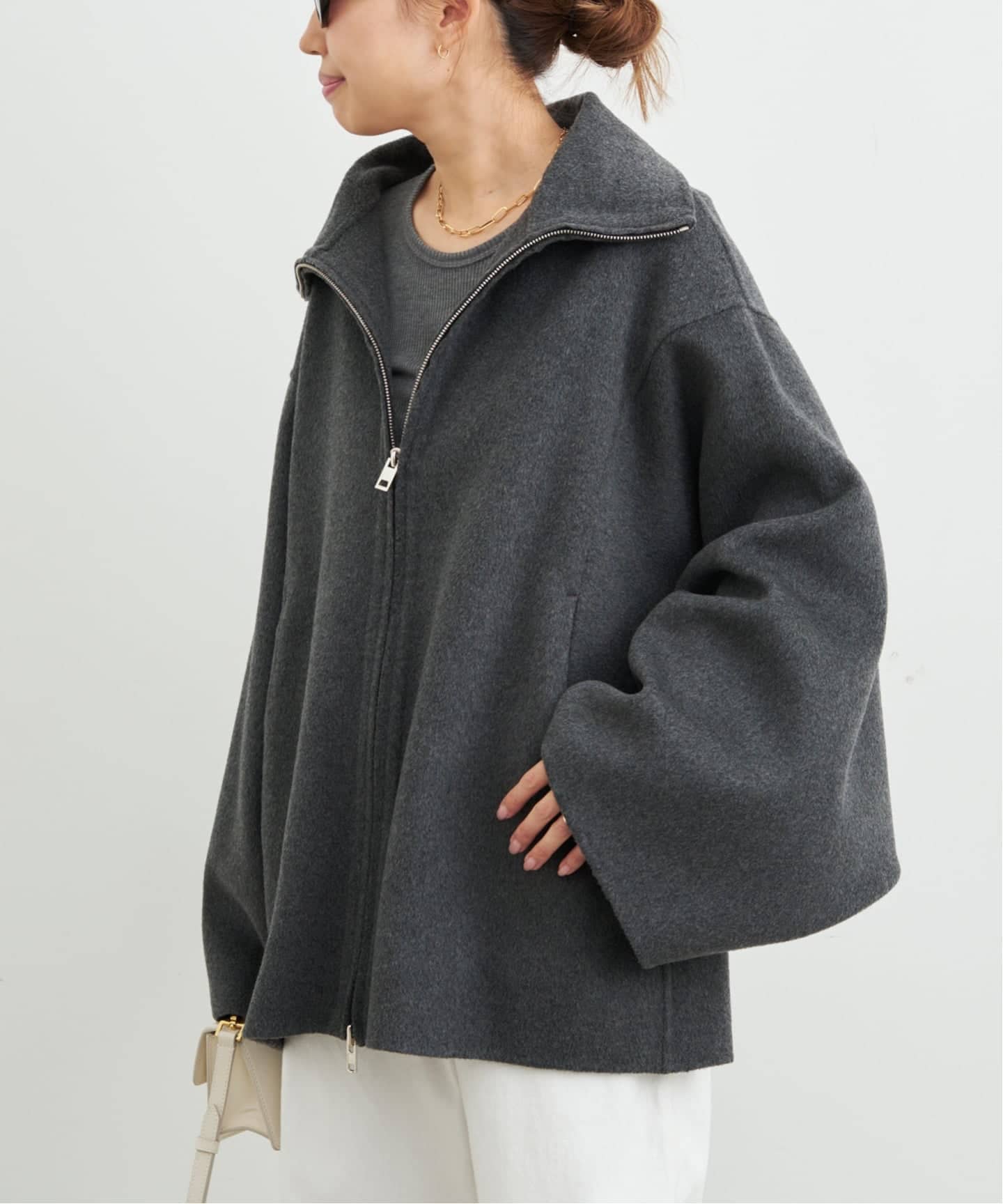 cinoh アウター CINOH（チノ） 19AW W Face Big Pocket Jacket ダブルフェイスビッグ