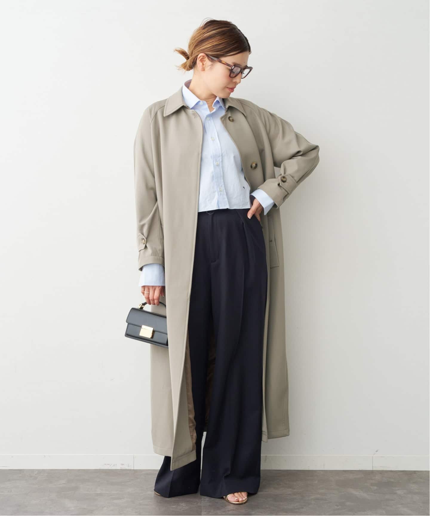 HOMME GIRLS/オムガールズ】 Mac Coat（ステンカラーコート