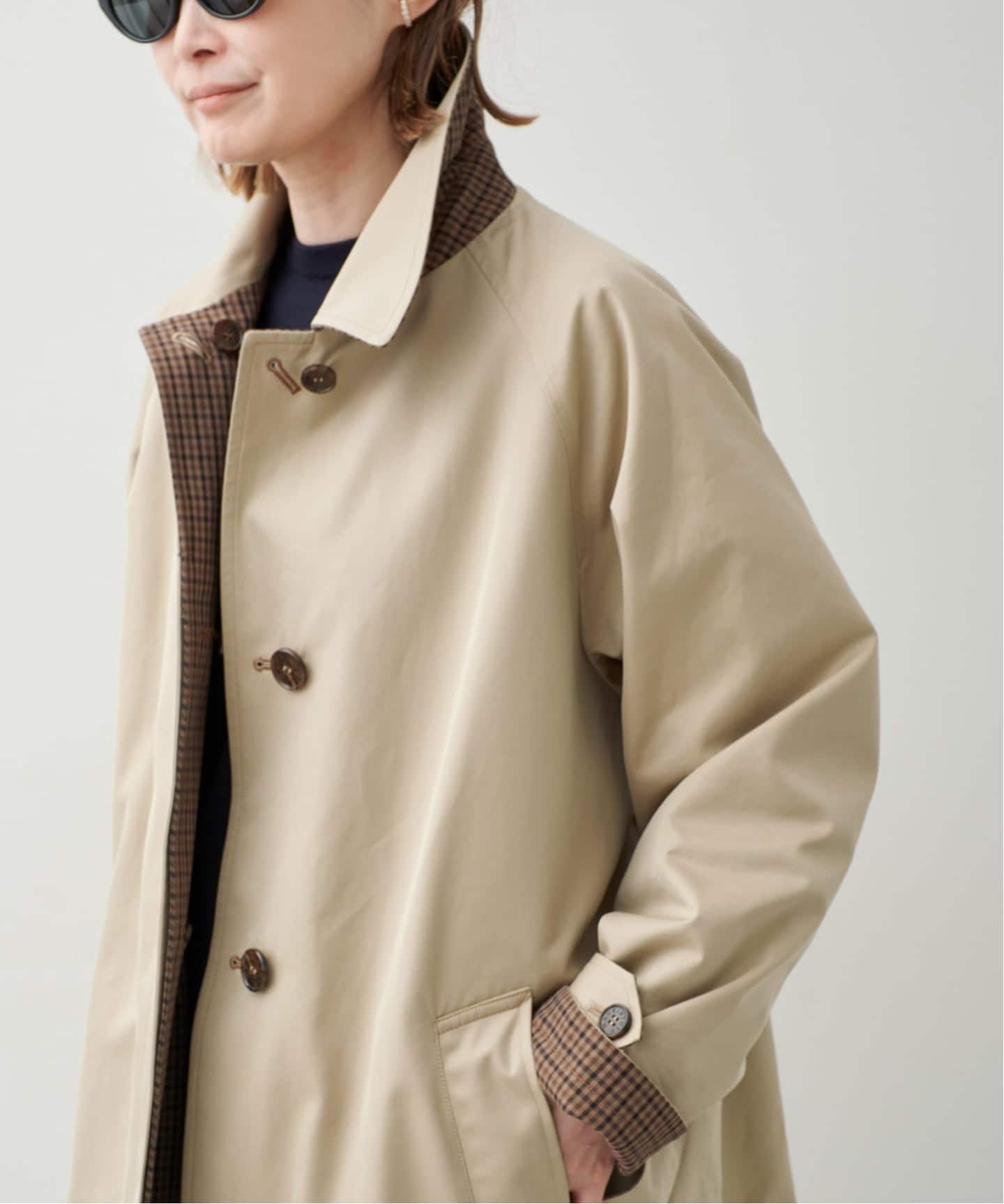 予約》【MACKINTOSH/マッキントッシュ】REVERSIBLE COAT（ステンカラー