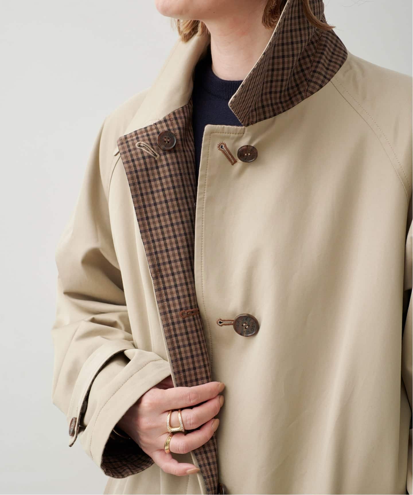 予約》【MACKINTOSH/マッキントッシュ】REVERSIBLE COAT（ステンカラー