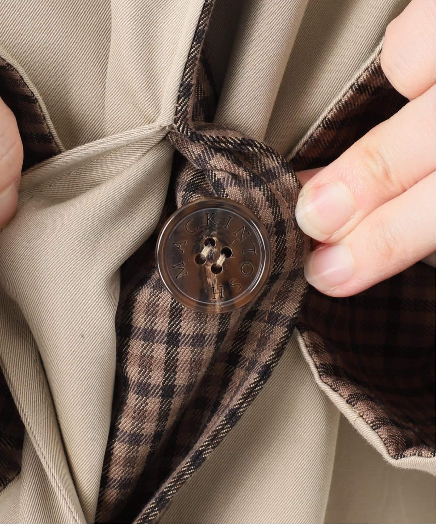 予約》【MACKINTOSH/マッキントッシュ】REVERSIBLE COAT（ステンカラー