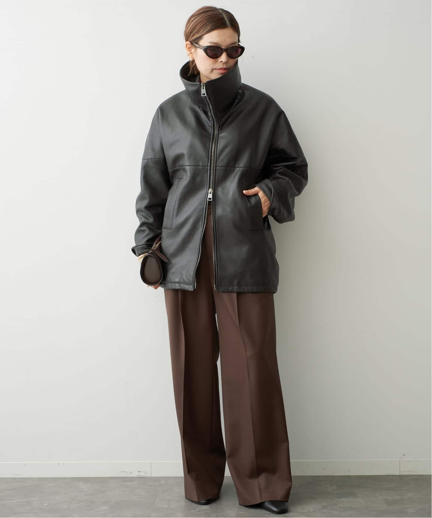 BLANCHA/ブランカ】LEATHER JACKET（レザージャケット）｜Deuxieme