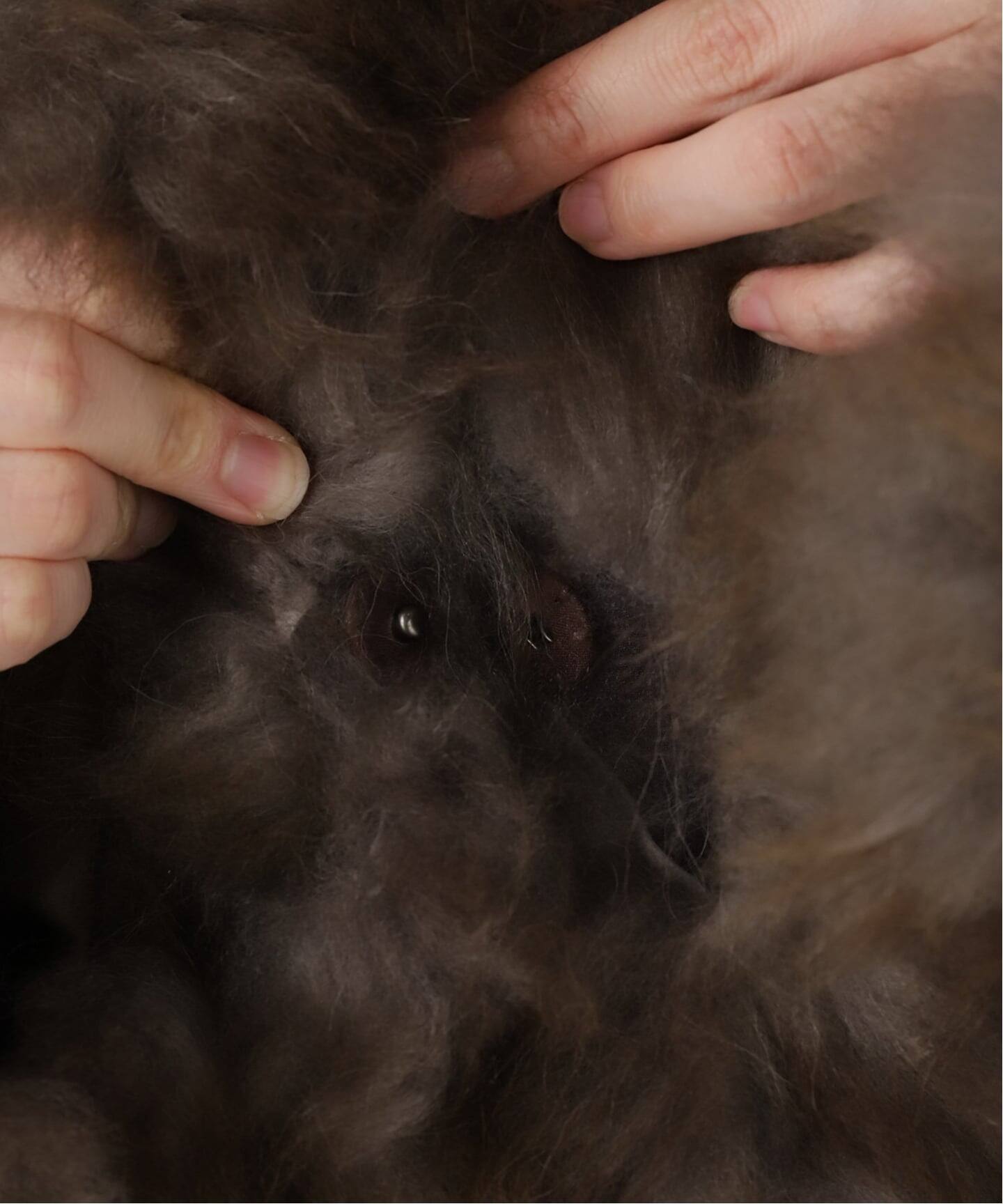SIMONETTA RAVIZZA/シモネッタラヴィッツァ】CASHMERE GOAT FUR JACK 
