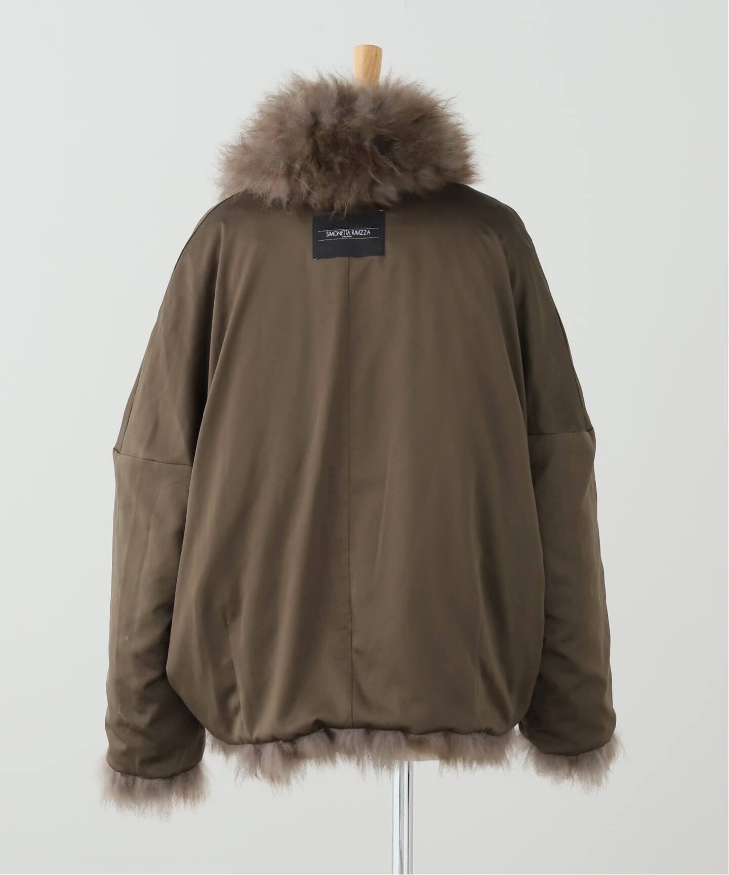 SIMONETTA RAVIZZA/シモネッタラヴィッツァ】CASHMERE GOAT FUR JACK 
