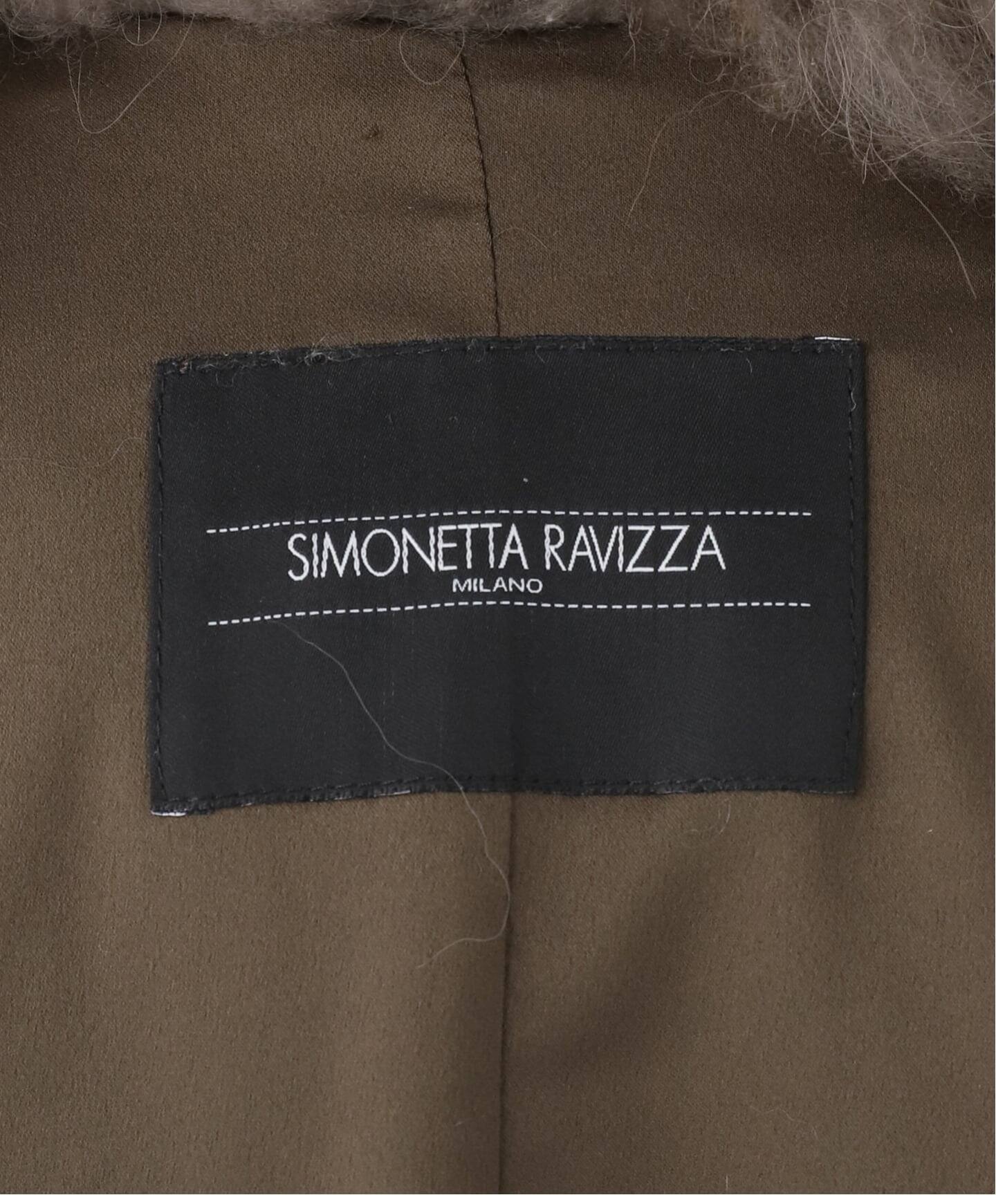SIMONETTA RAVIZZA/シモネッタラヴィッツァ】CASHMERE GOAT FUR JACK 