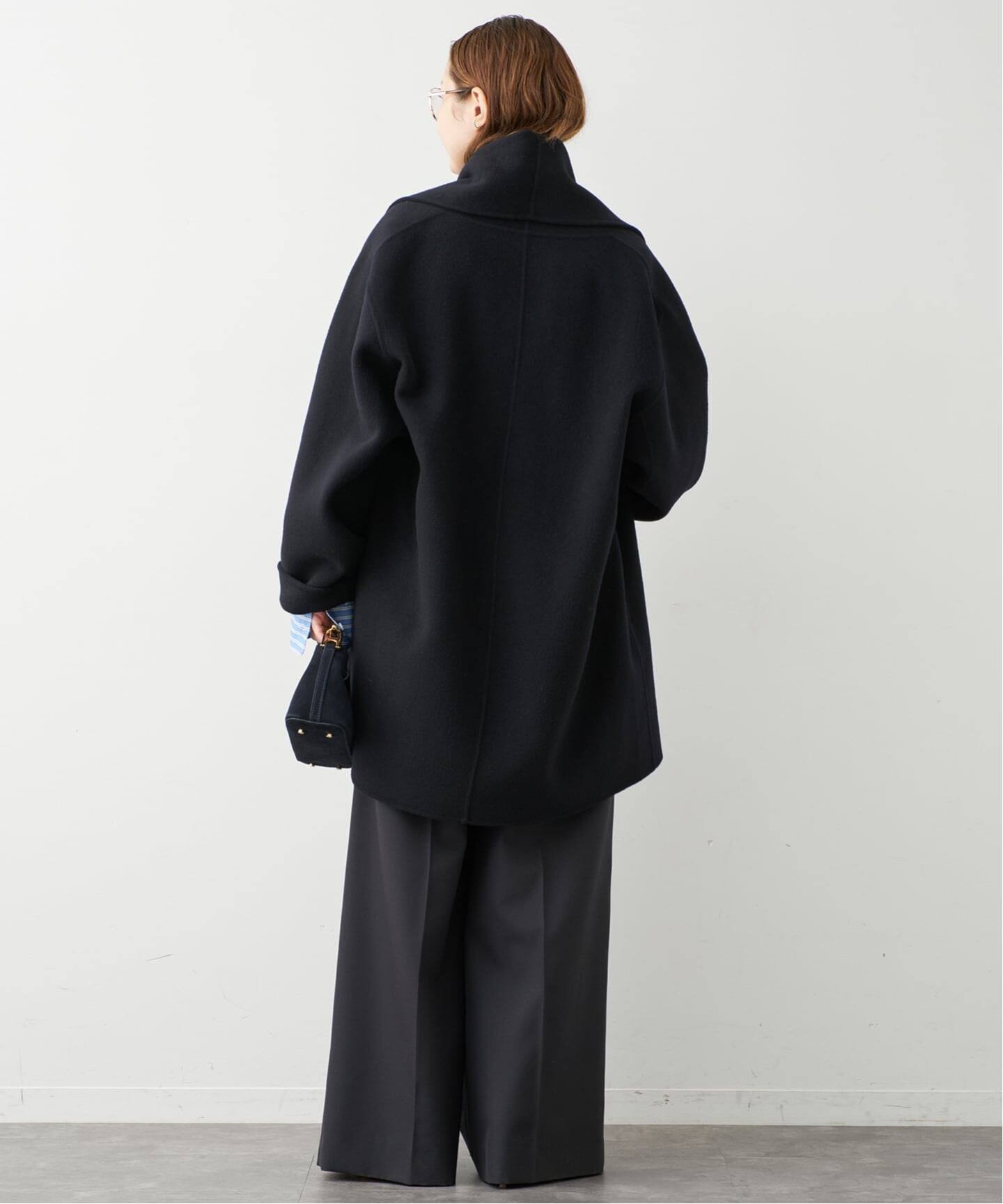 LIBERADD/リベラド】SHORT COAT NAVY（その他ブルゾン／アウター