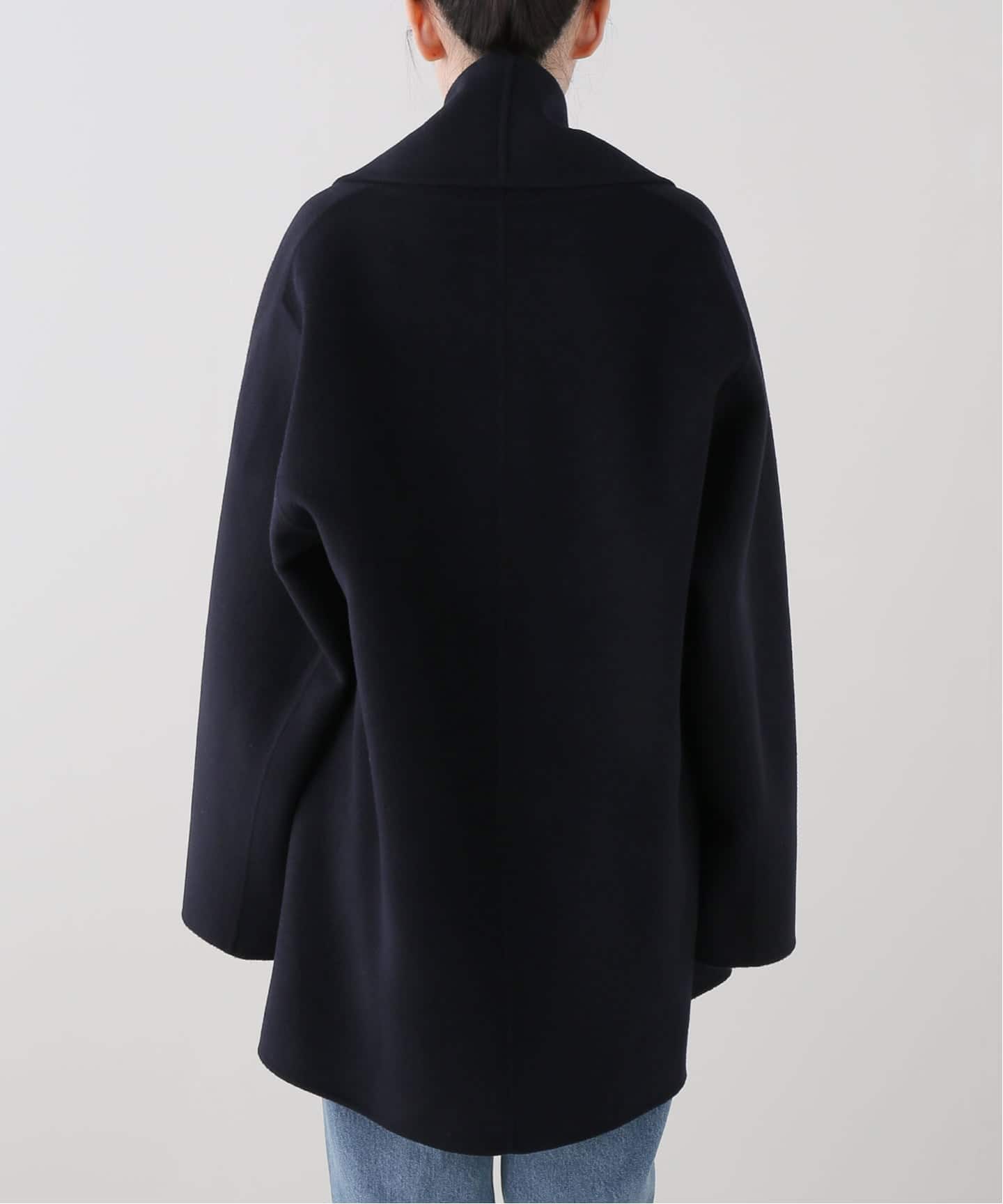 LIBERADD/リベラド】SHORT COAT NAVY（その他ブルゾン／アウター