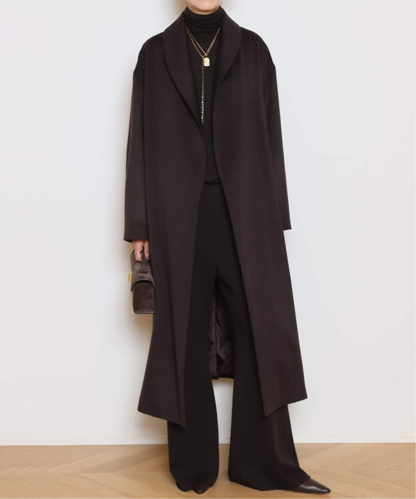 Col Pierrot/コル ピエロ】Shawl coller long コート（その他ブルゾン
