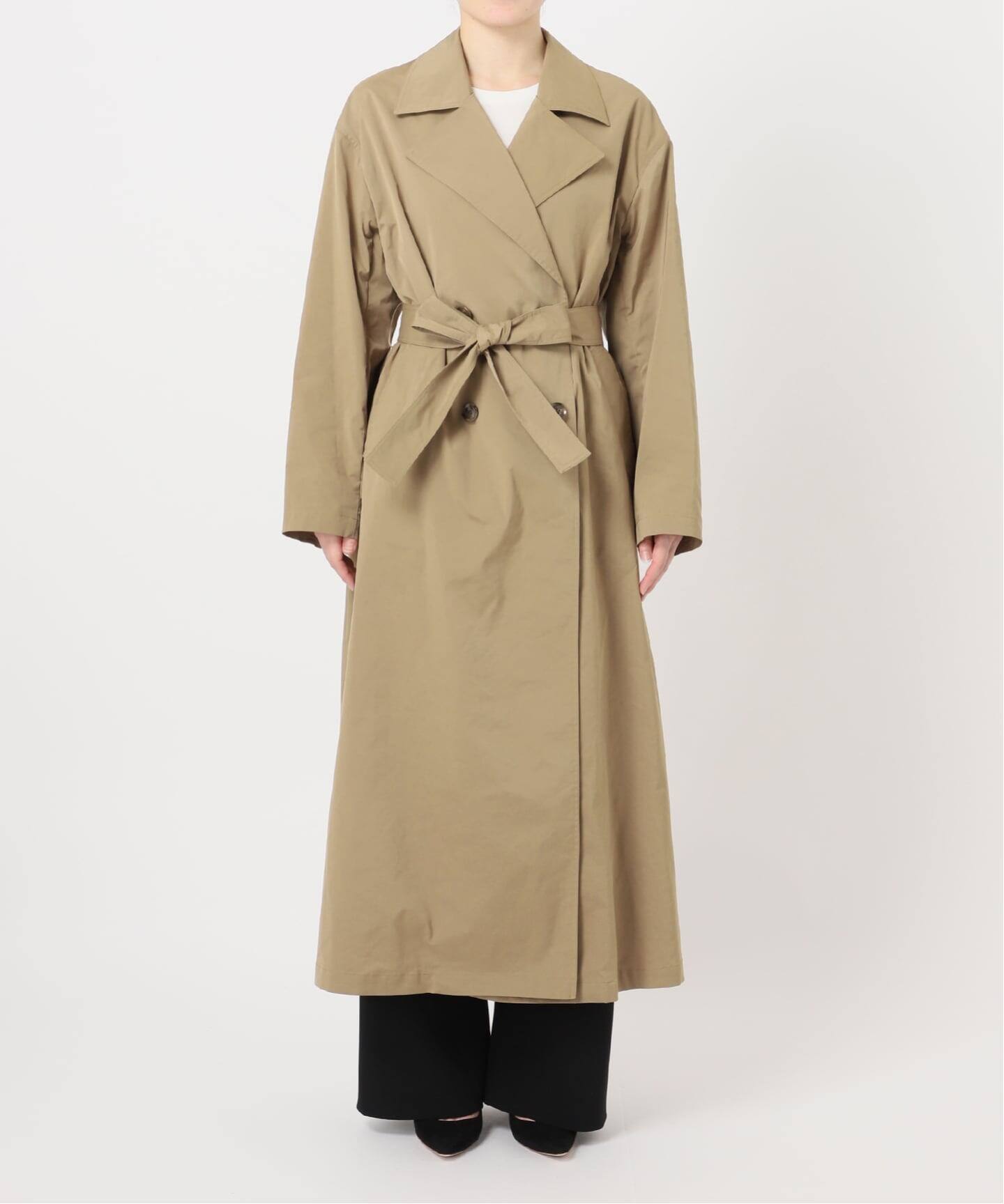 美品 Lisiere Col Pierrot トレンチコート グレージュ Col Pierrot/コル ピエロ】Light Trench コート（トレンチコート