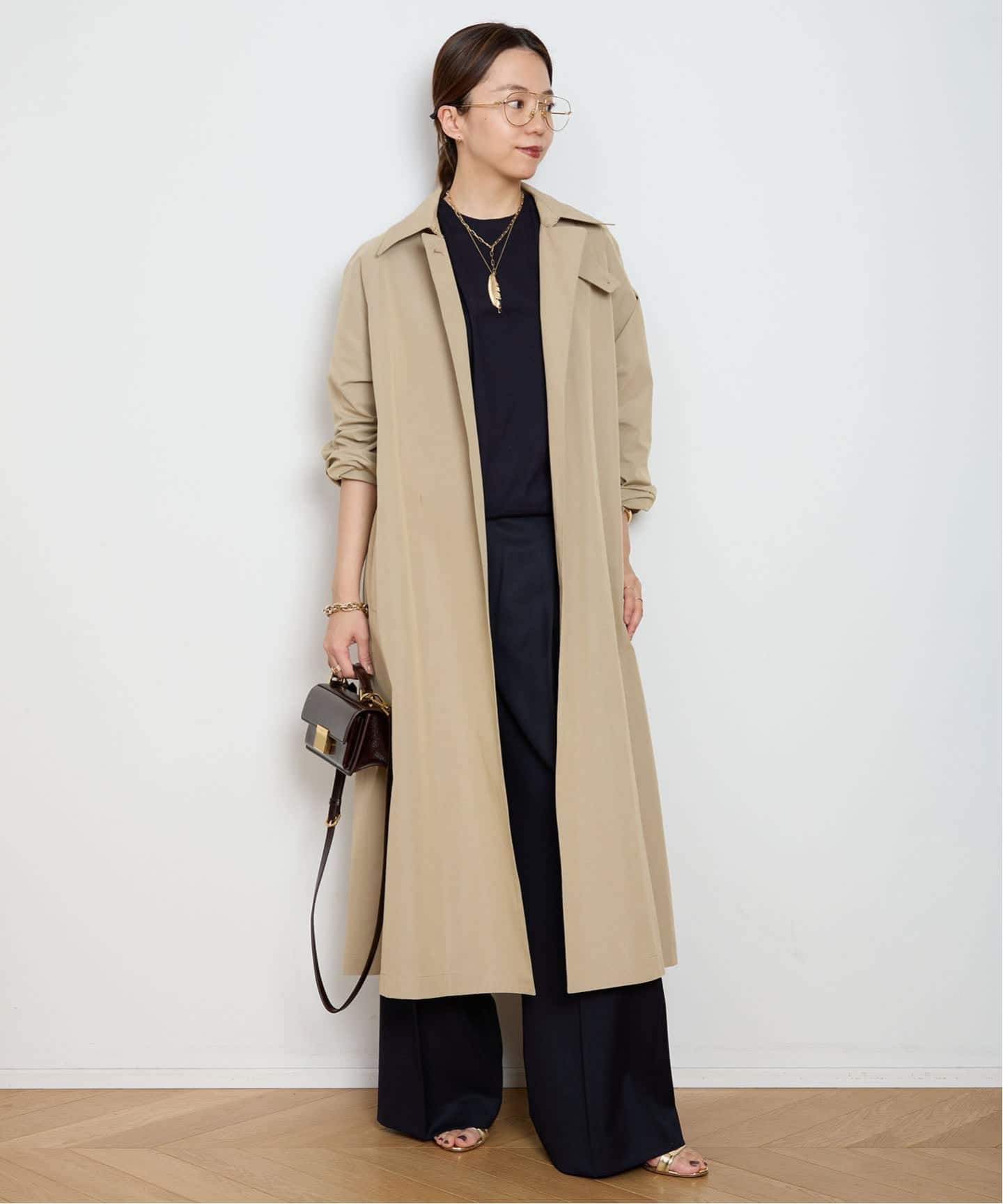 C/N RUBBERRING コート（ステンカラーコート）｜MUSE de Deuxieme