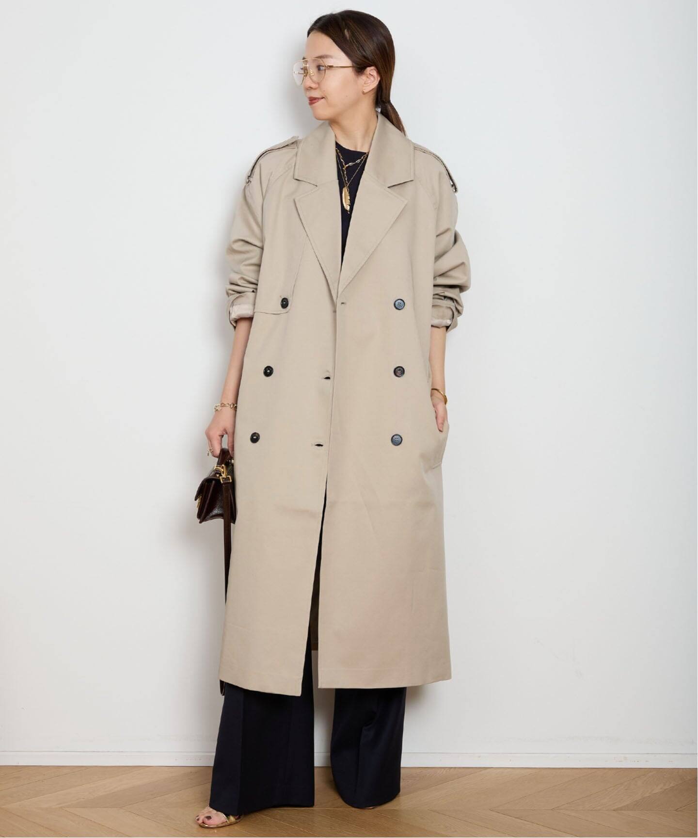ANINE BING/アニン ビン】 MAXI TRENCH コート（トレンチコート