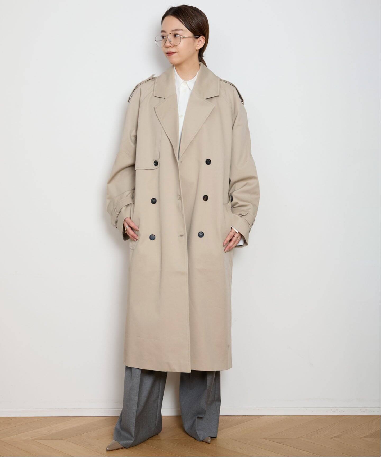ANINE BING/アニン ビン】 MAXI TRENCH コート（トレンチコート
