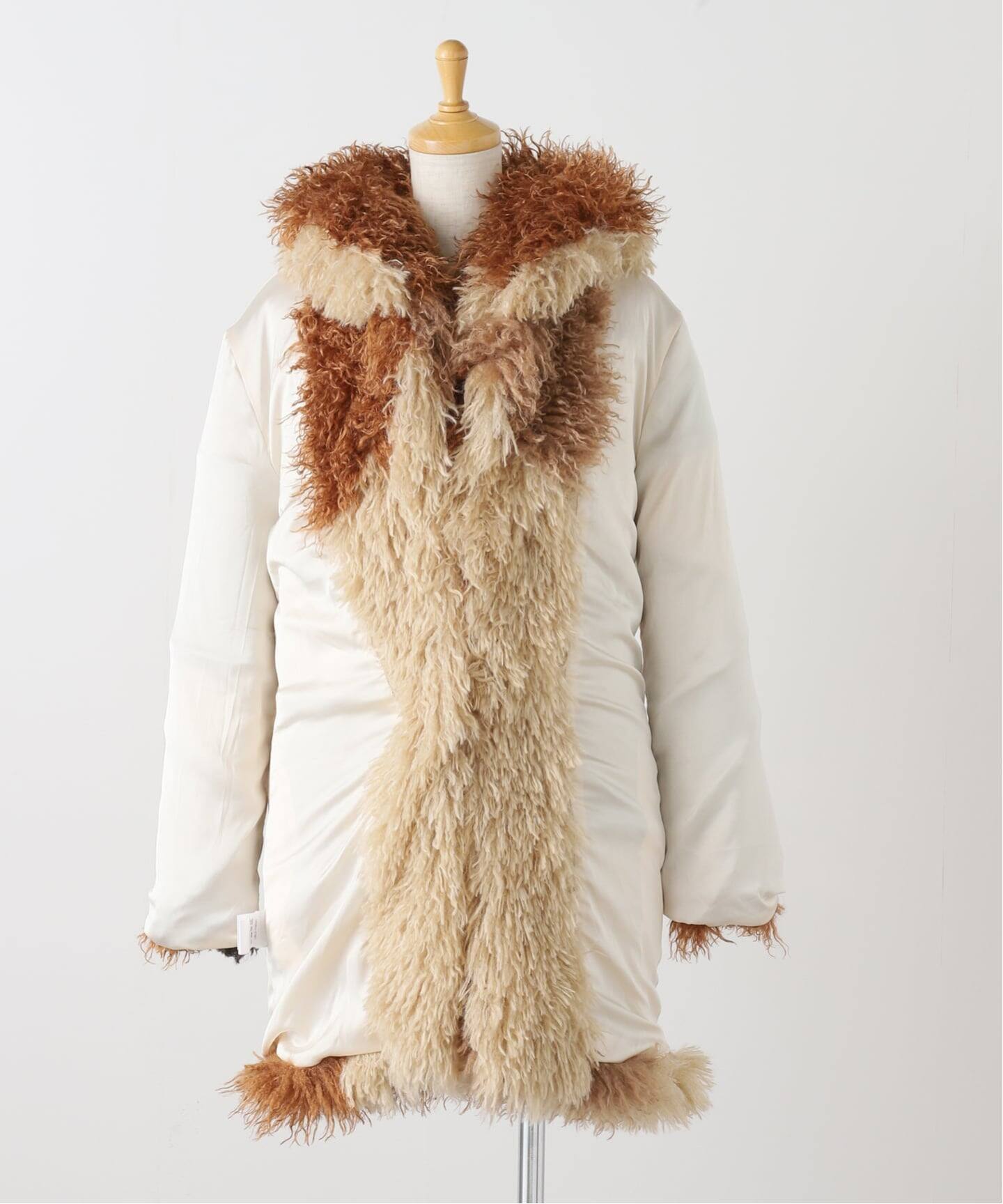 OneTeaSpoon/ワンティースプーン】MONGOLIAN FAUX FUR ジャケット 