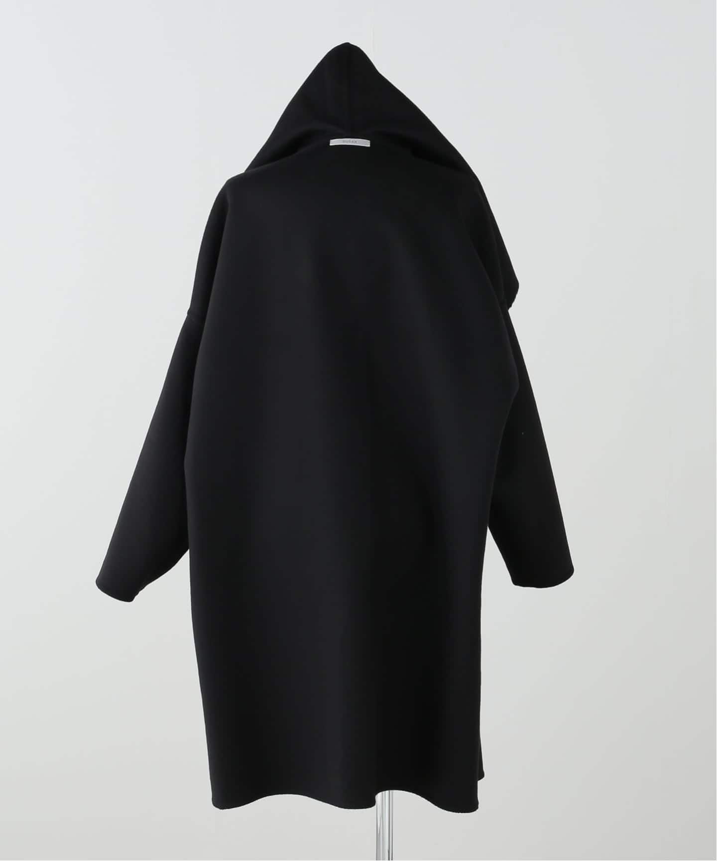 DUSAN/ドュサン】 DOUBLE CASHMERE HOODED ロングコート（フードコート