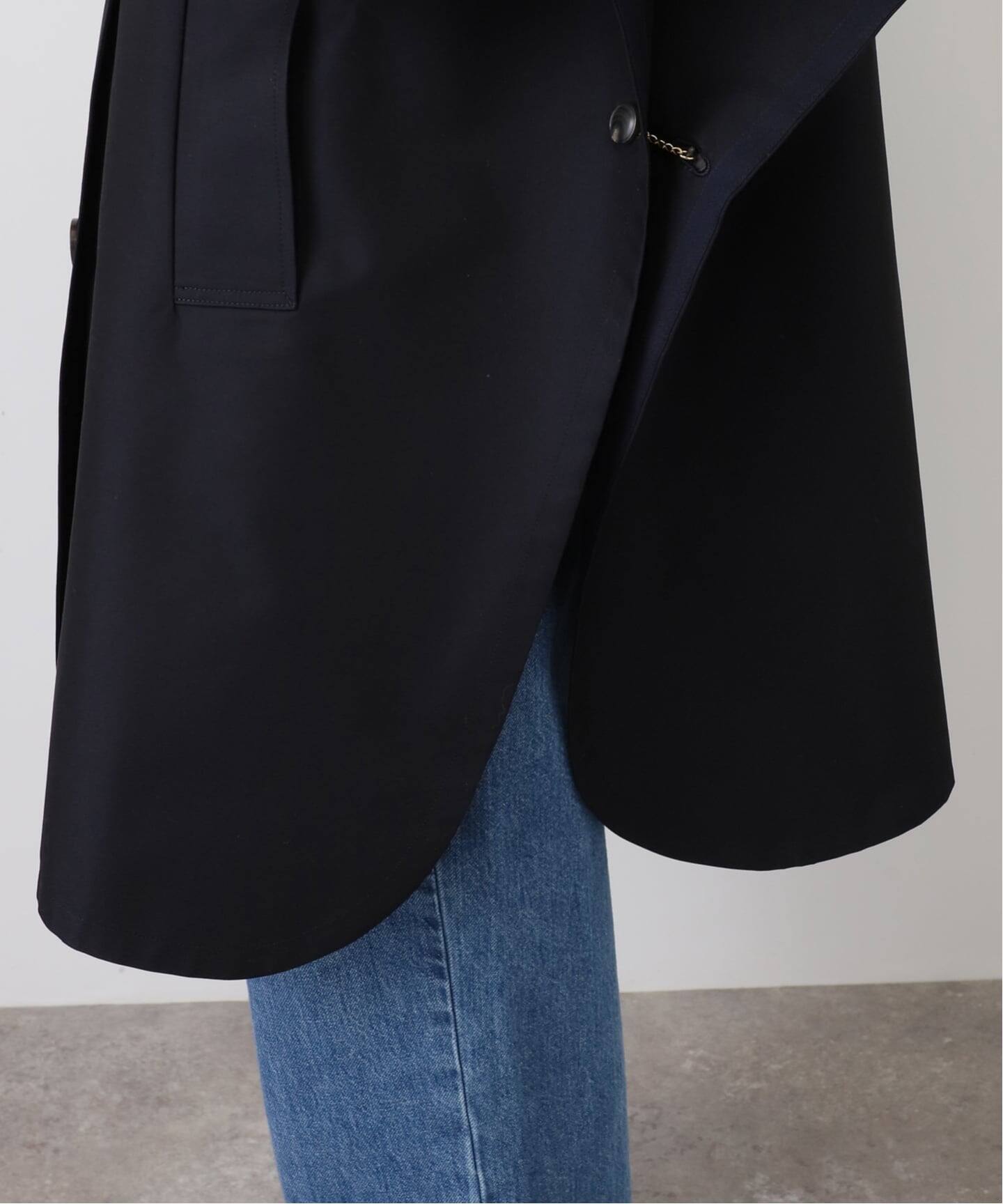 2026SS L'Appartement TRENCH CAPE ネイビー TRENCH CAPE（トレンチコート）｜L'Appartement（アパルトモン）の通販
