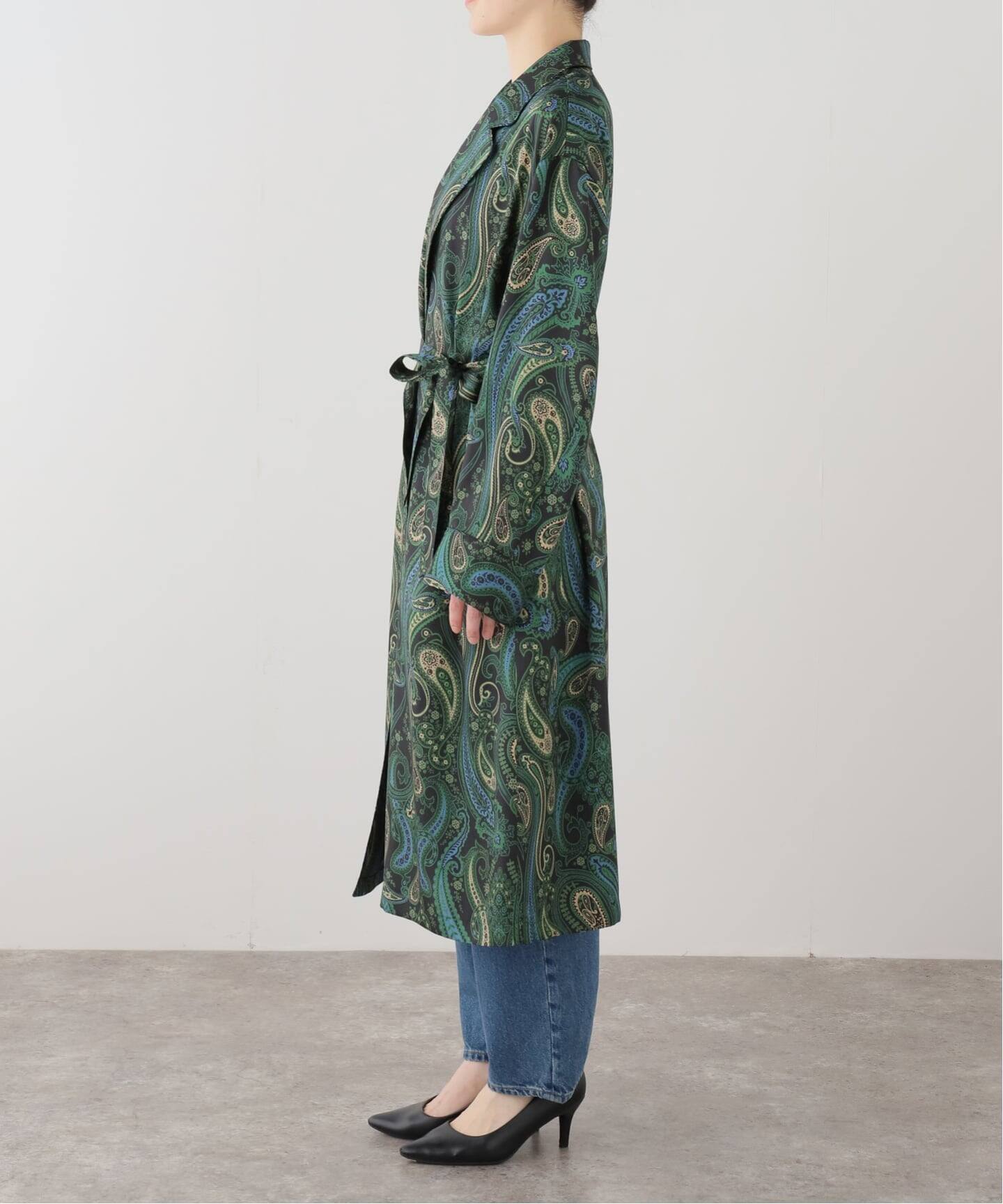 SISE Paisley Gown Coat ペイズリー ガウン コート シセ PAISLEY GOWN（その他ブルゾン／アウター）｜L'Appartement