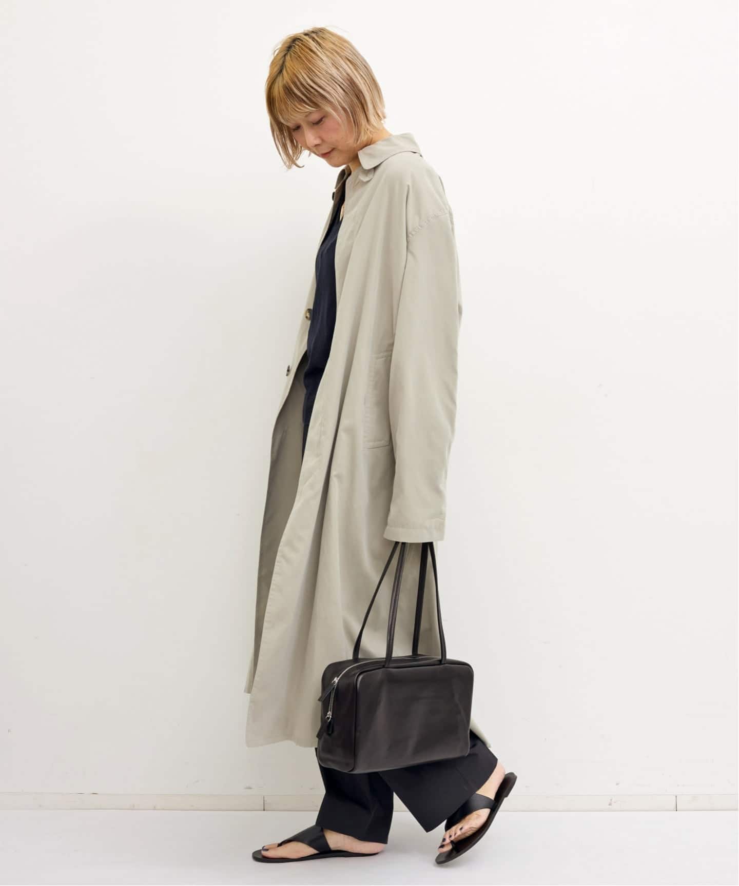 Maison Margiela メゾンマルジェラ ナイロントレンチコート Maison Margiela メゾンマルジェラ ナイロン トレンチコート S51AH0139