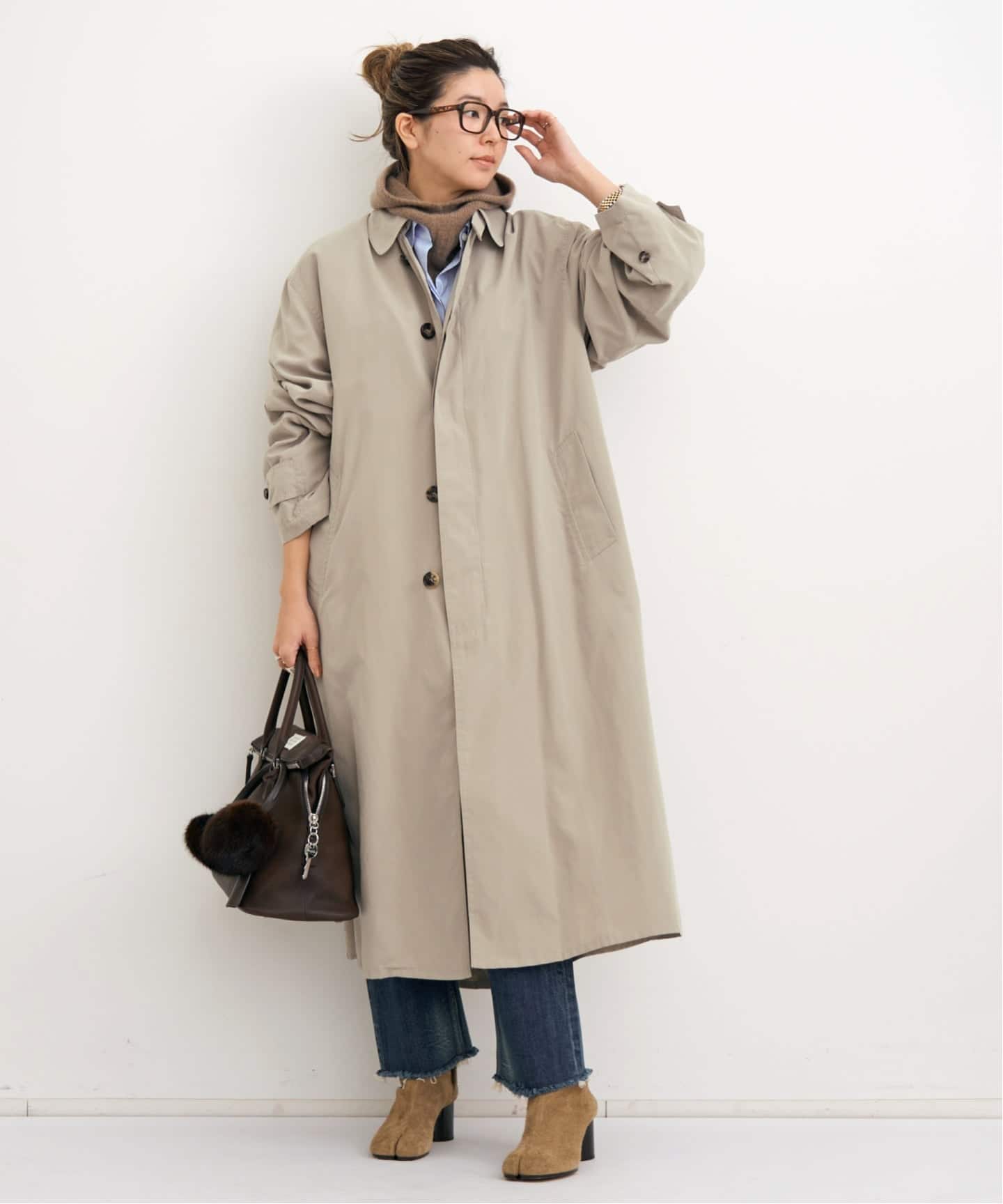 MAISON MARGIELA/メゾン マルジェラ】 LONG COAT（トレンチコート）｜L
