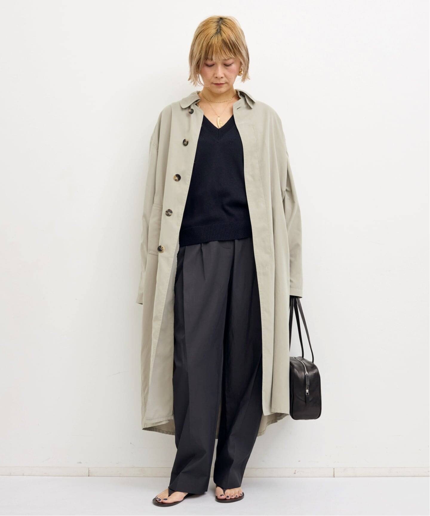 MAISON MARGIELA/メゾン マルジェラ】 LONG COAT（トレンチコート）｜L 