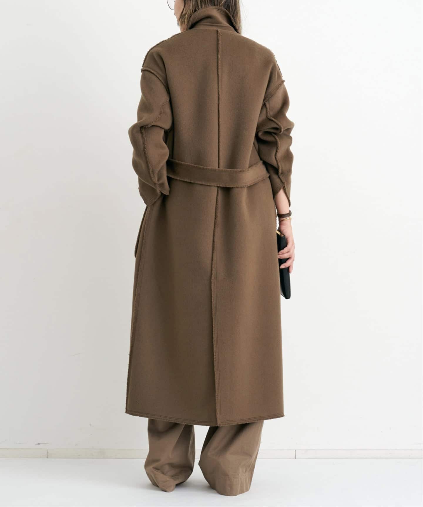 LOU ANDREA/ルー アンドレア】 FRINGE LONG COAT（その他ブルゾン