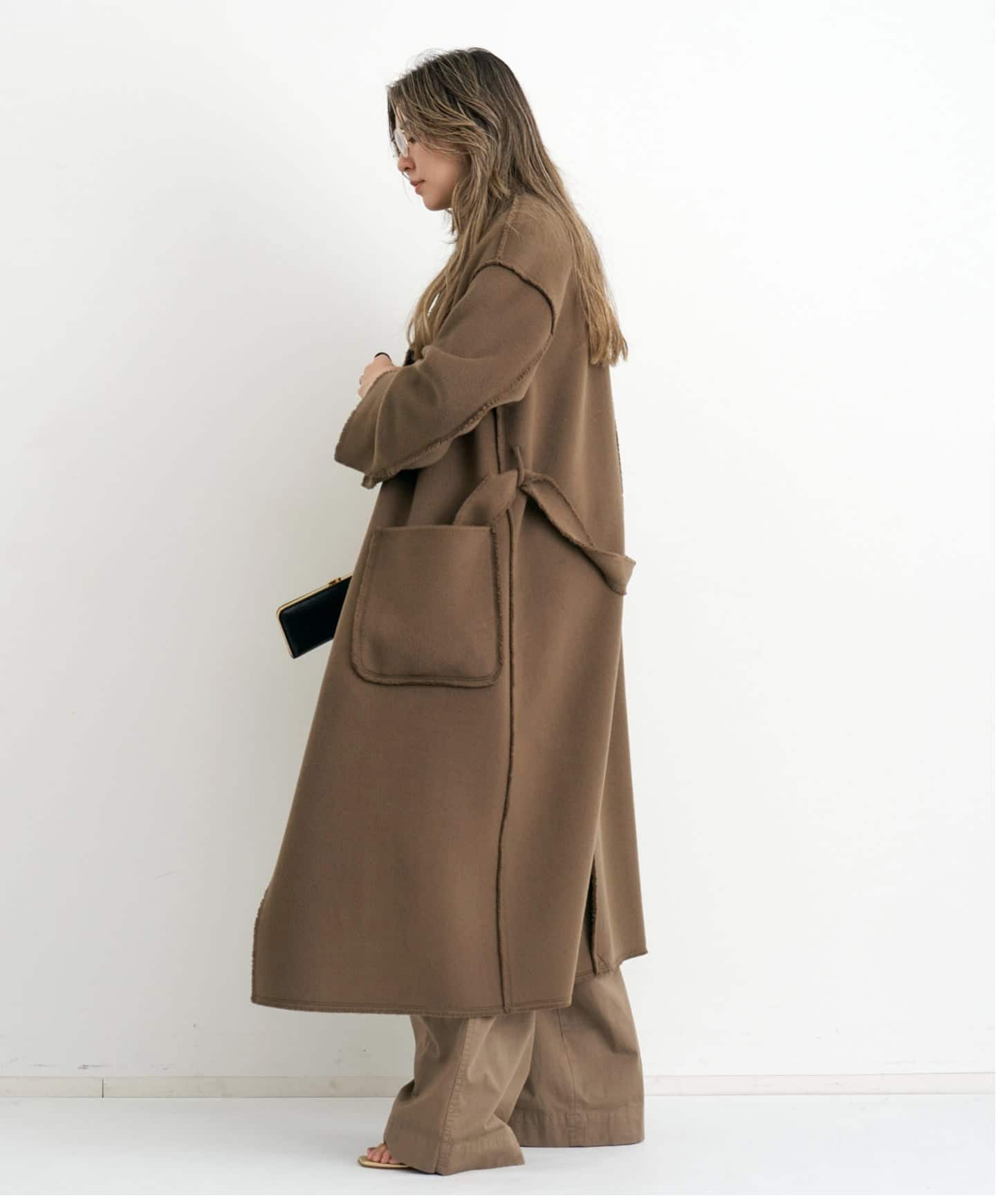 LOU ANDREA/ルー アンドレア】 FRINGE LONG COAT（その他ブルゾン