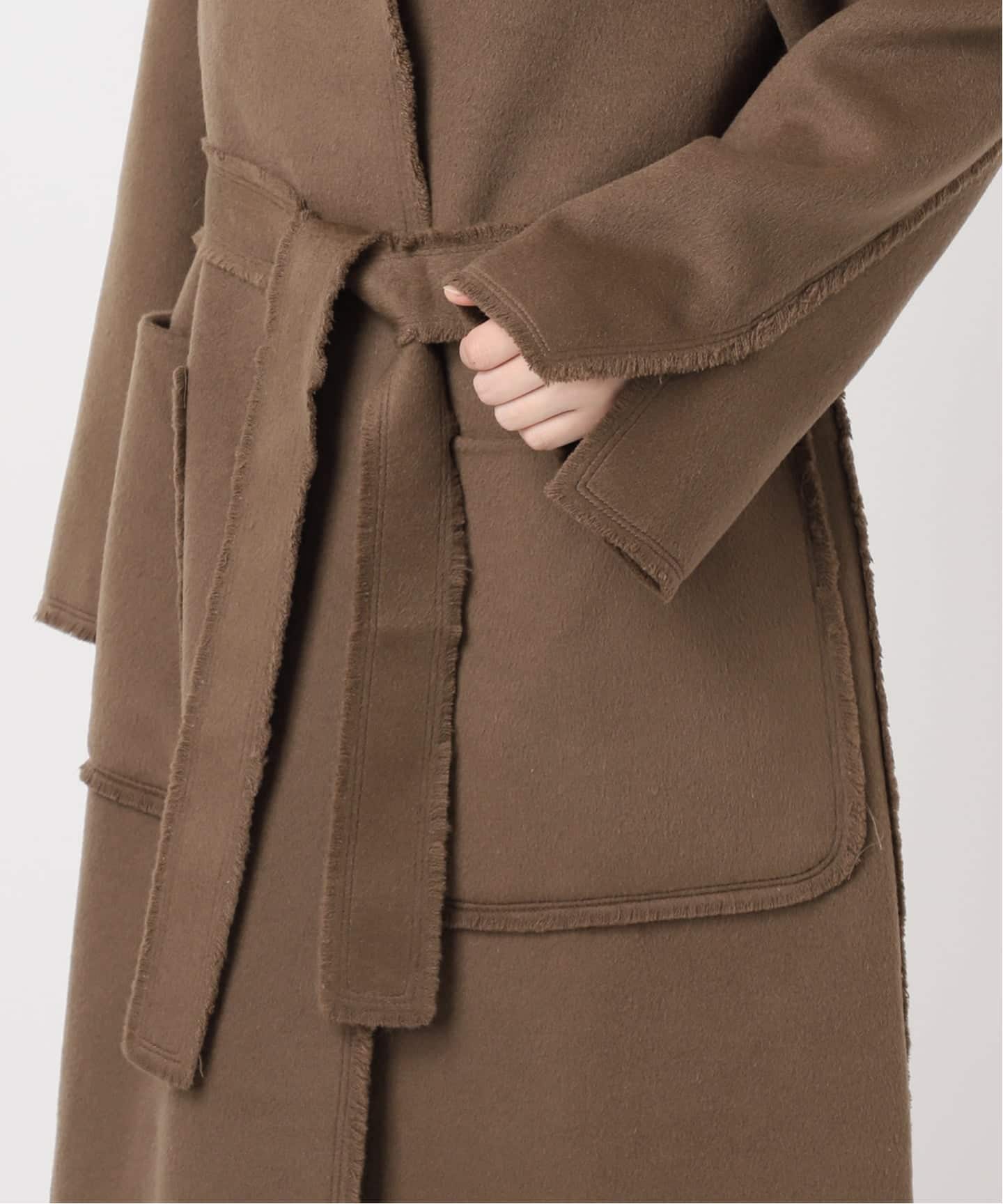 LOU ANDREA/ルー アンドレア】 FRINGE LONG COAT（その他ブルゾン