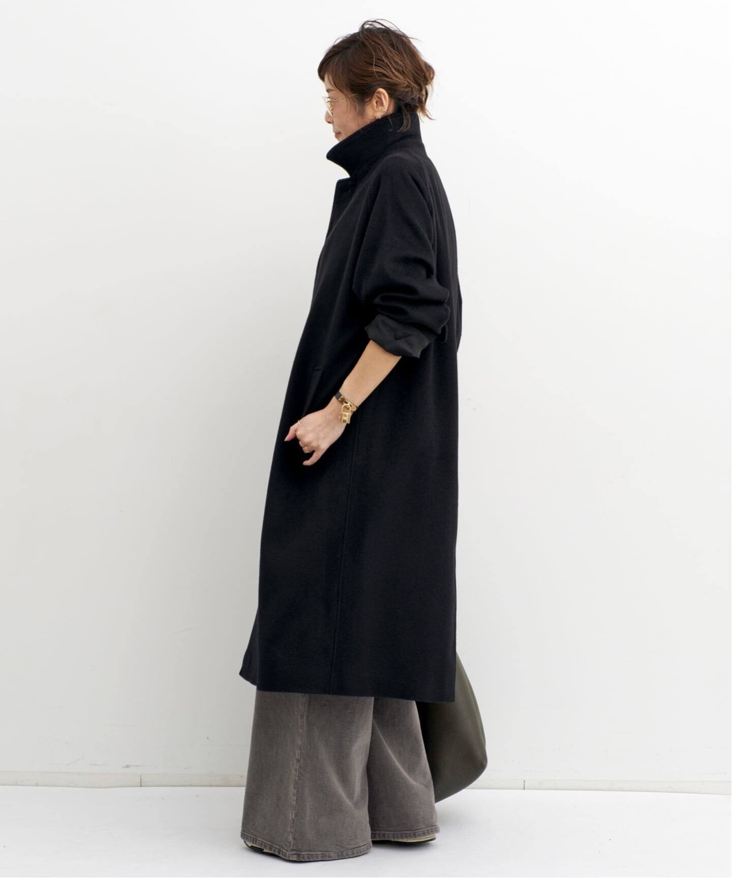 HERILL/ヘリル】Cashmere Balmacaan Coat（その他ブルゾン／アウター