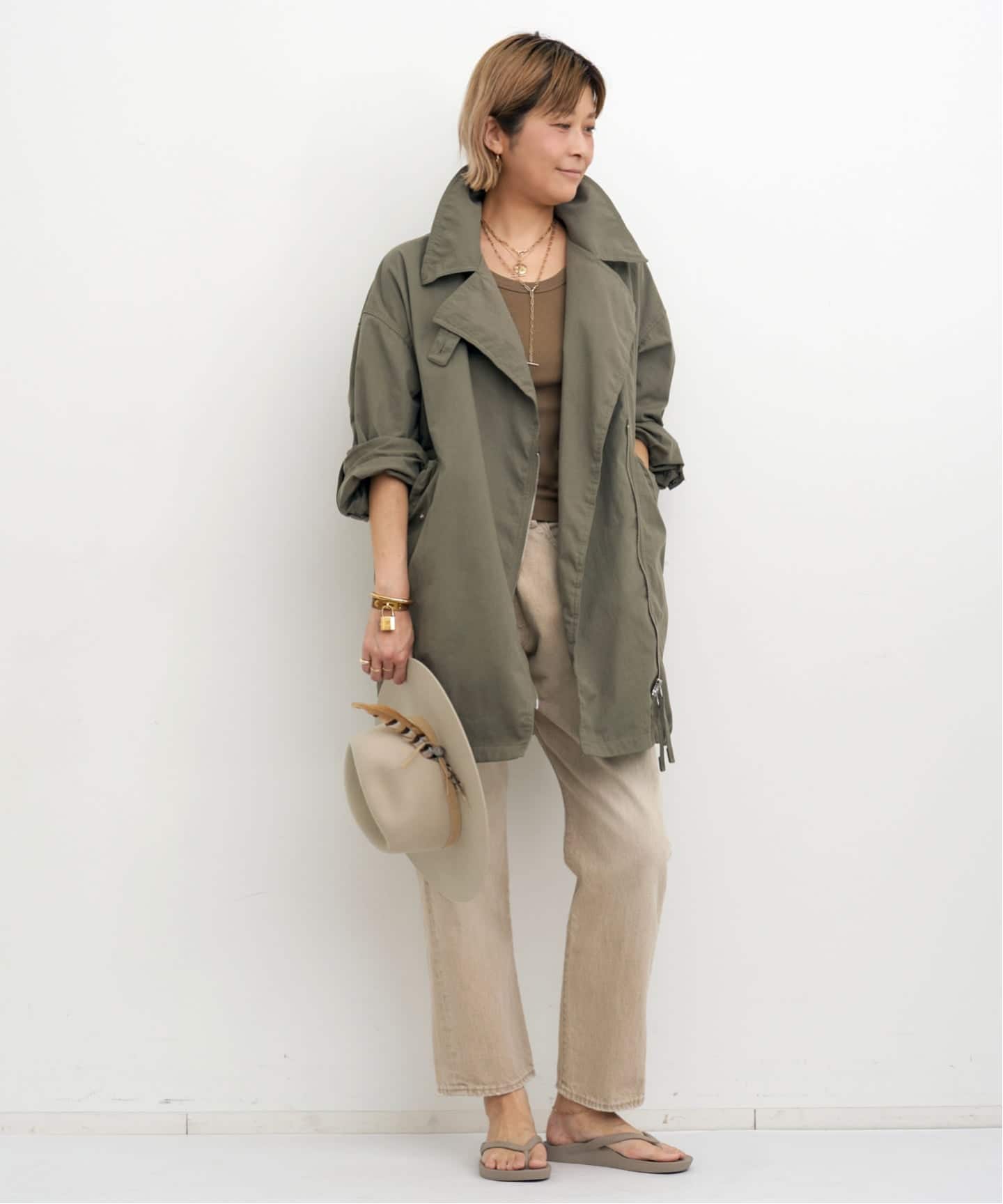 LISIERE MILITARY COAT（その他ブルゾン／アウター）｜L'Appartement