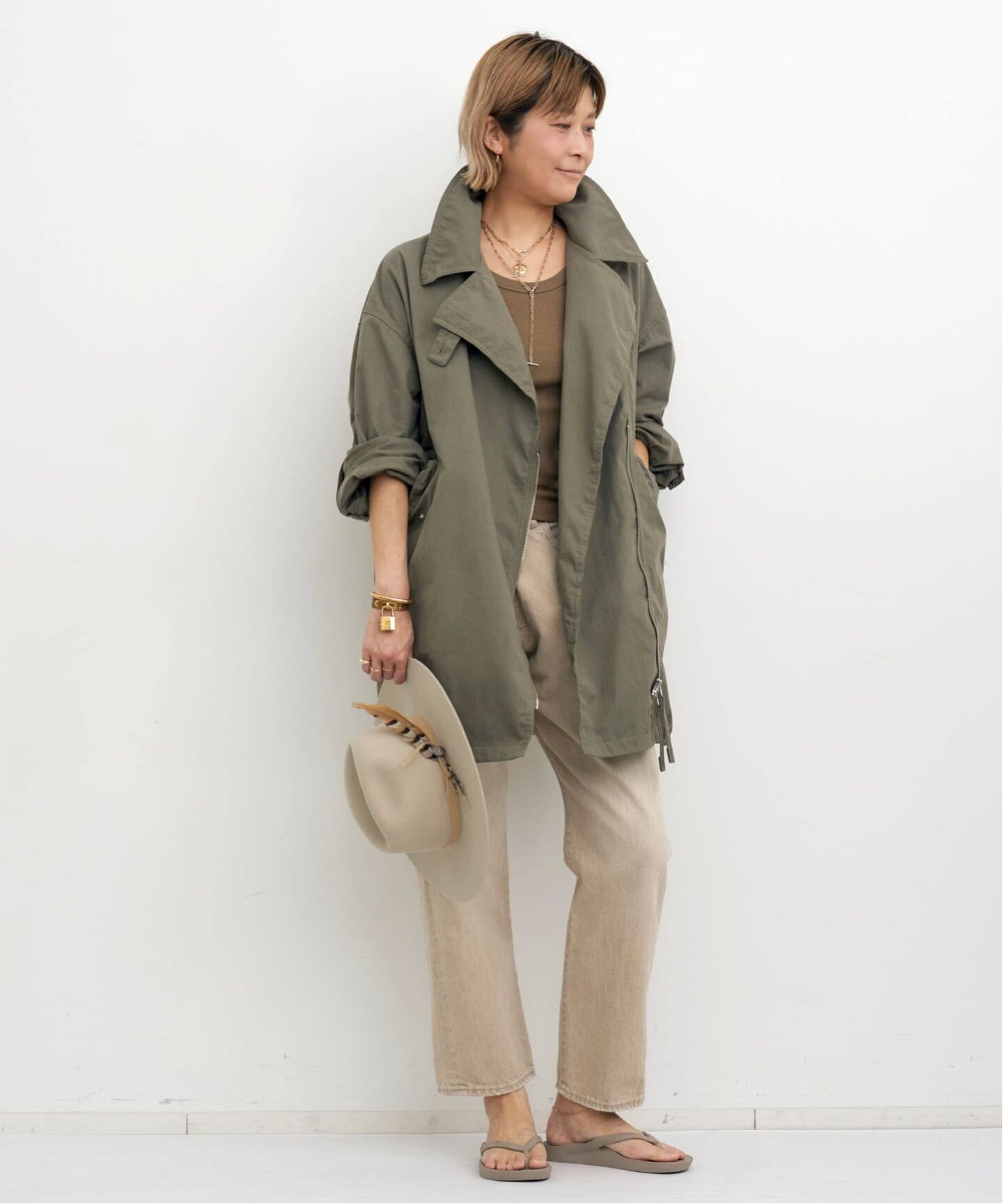 LISIERE MILITARY COAT（その他ブルゾン／アウター）｜L