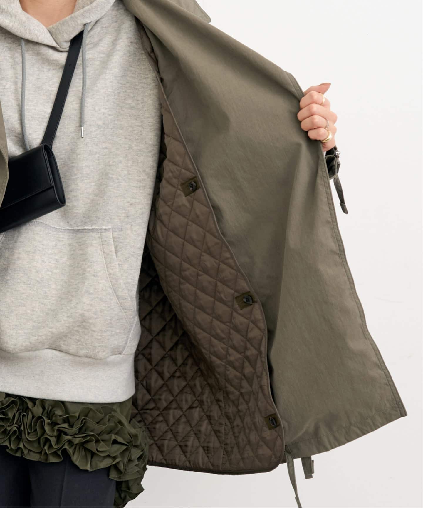 予約》LISIERE MILITARY COAT（その他ブルゾン／アウター）｜L