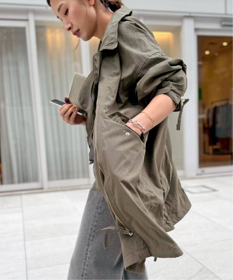 LISIERE MILITARY COAT（その他ブルゾン／アウター）｜L