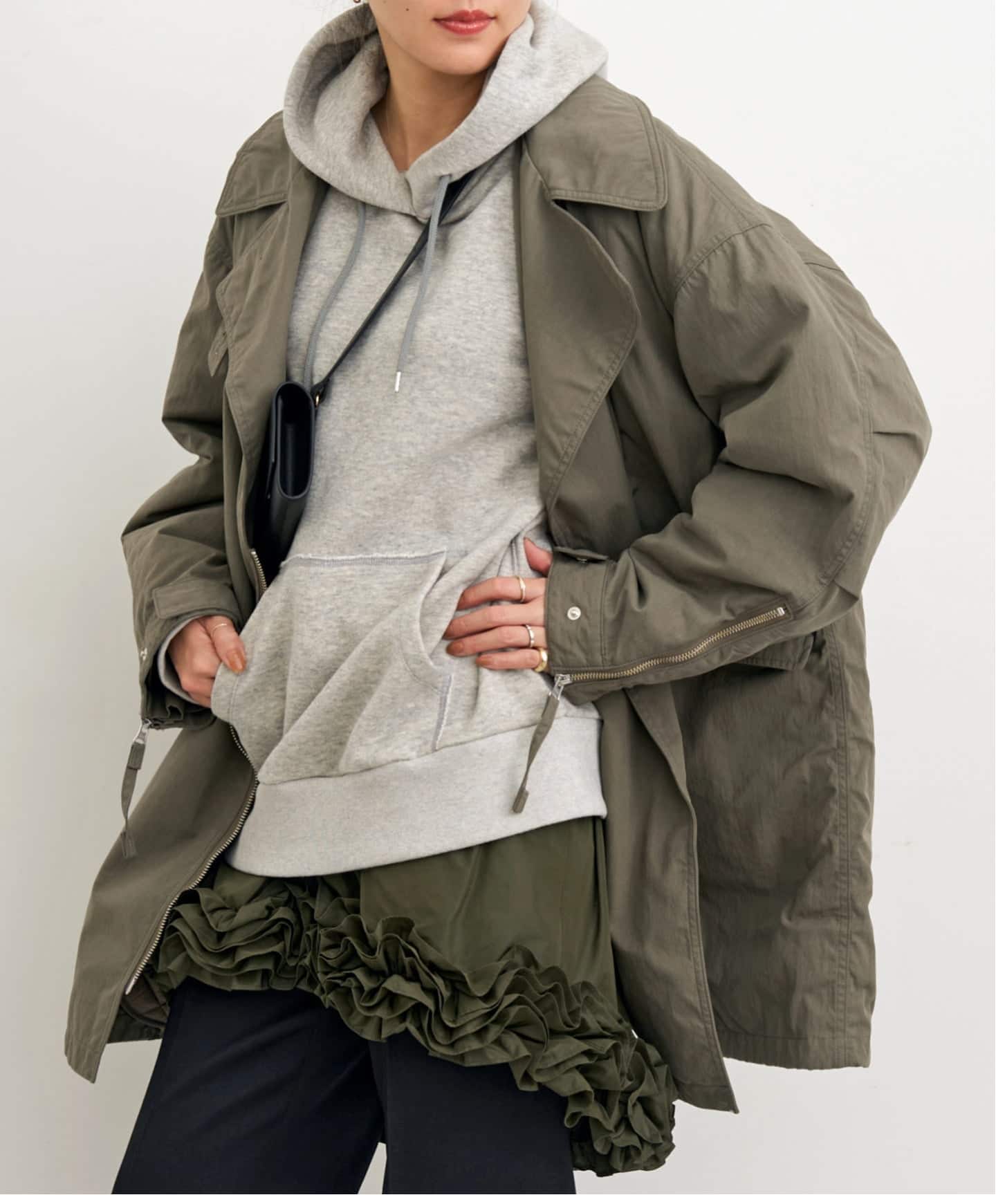 LISIERE MILITARY COAT（その他ブルゾン／アウター）｜L'Appartement