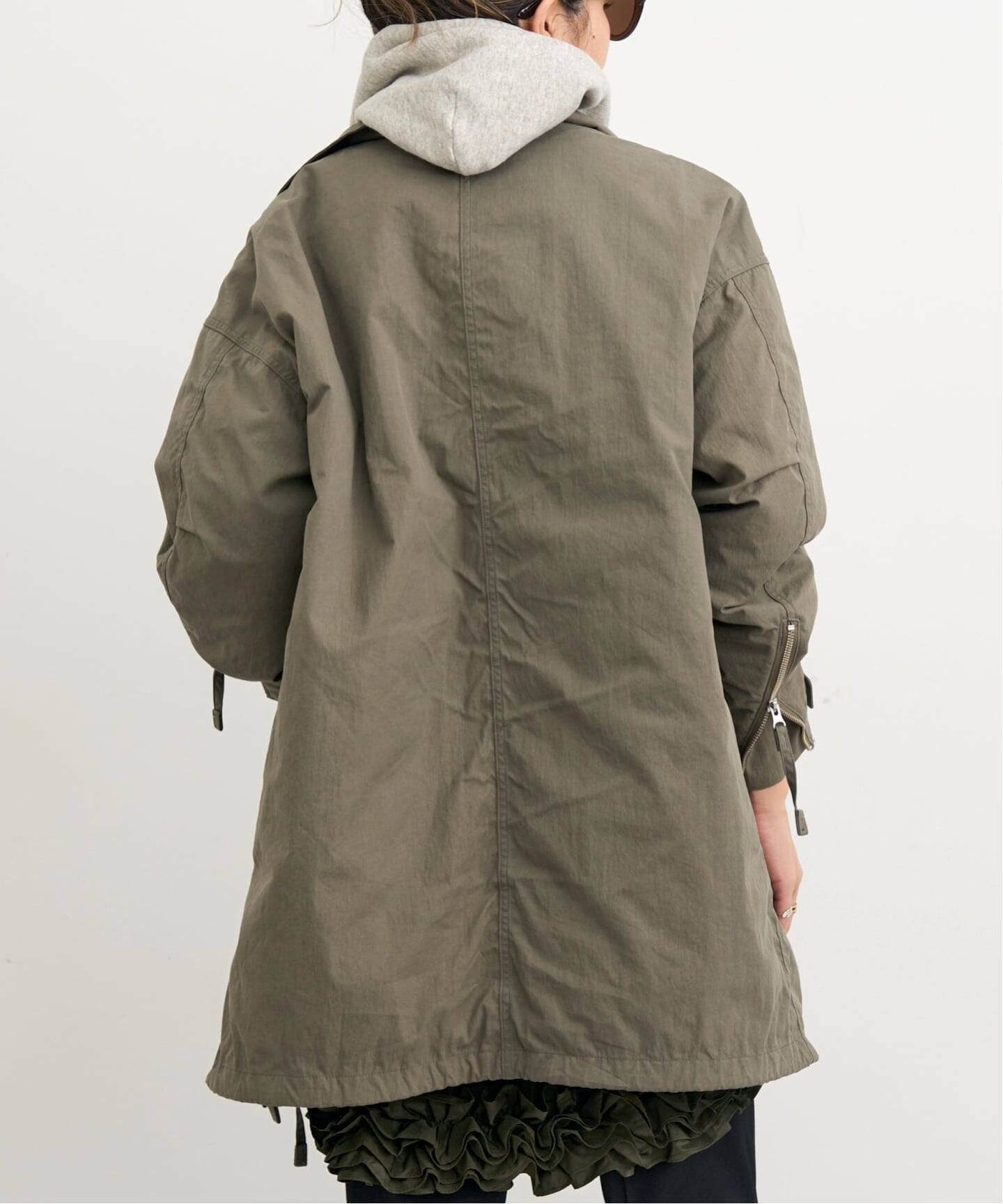 LISIERE MILITARY COAT（その他ブルゾン／アウター）｜L