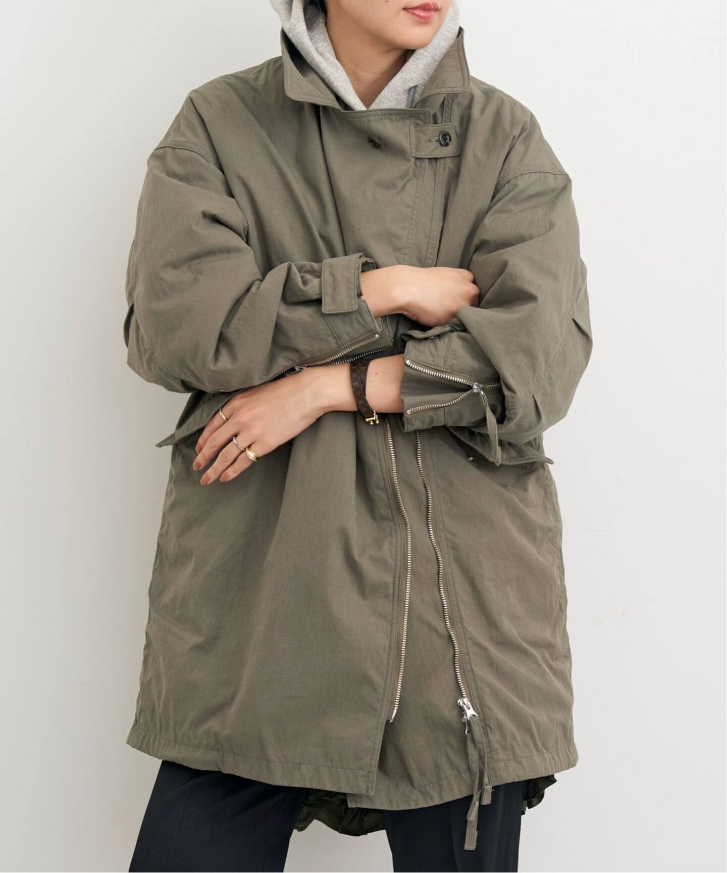 LISIERE MILITARY COAT（その他ブルゾン／アウター）｜L