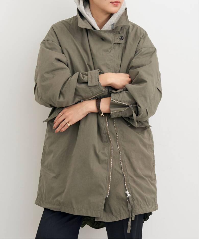 LISIERE MILITARY COAT（その他ブルゾン／アウター）｜L