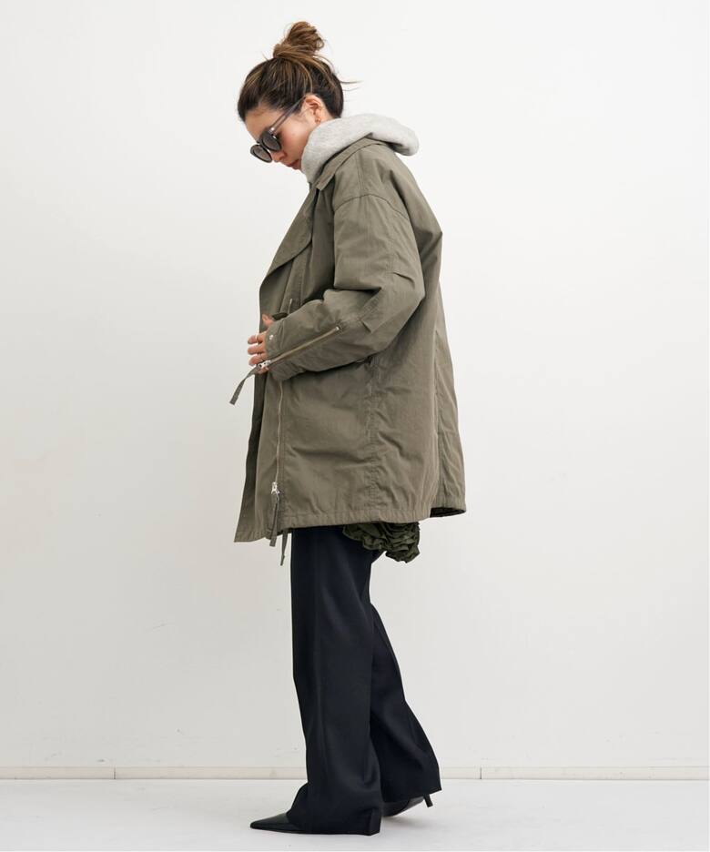 LISIERE MILITARY COAT（その他ブルゾン／アウター）｜L
