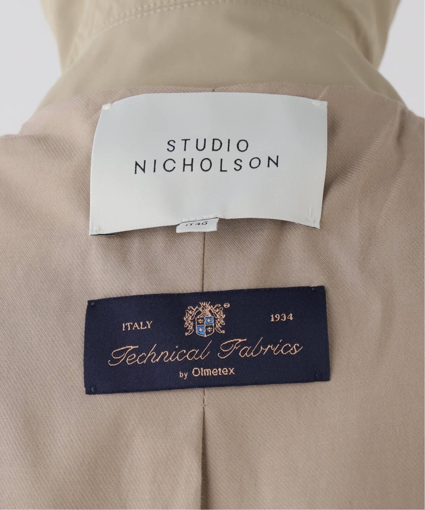 STUDIO NICHOLSON/スタジオ ニコルソン】 HOLIN COAT（ステンカラー