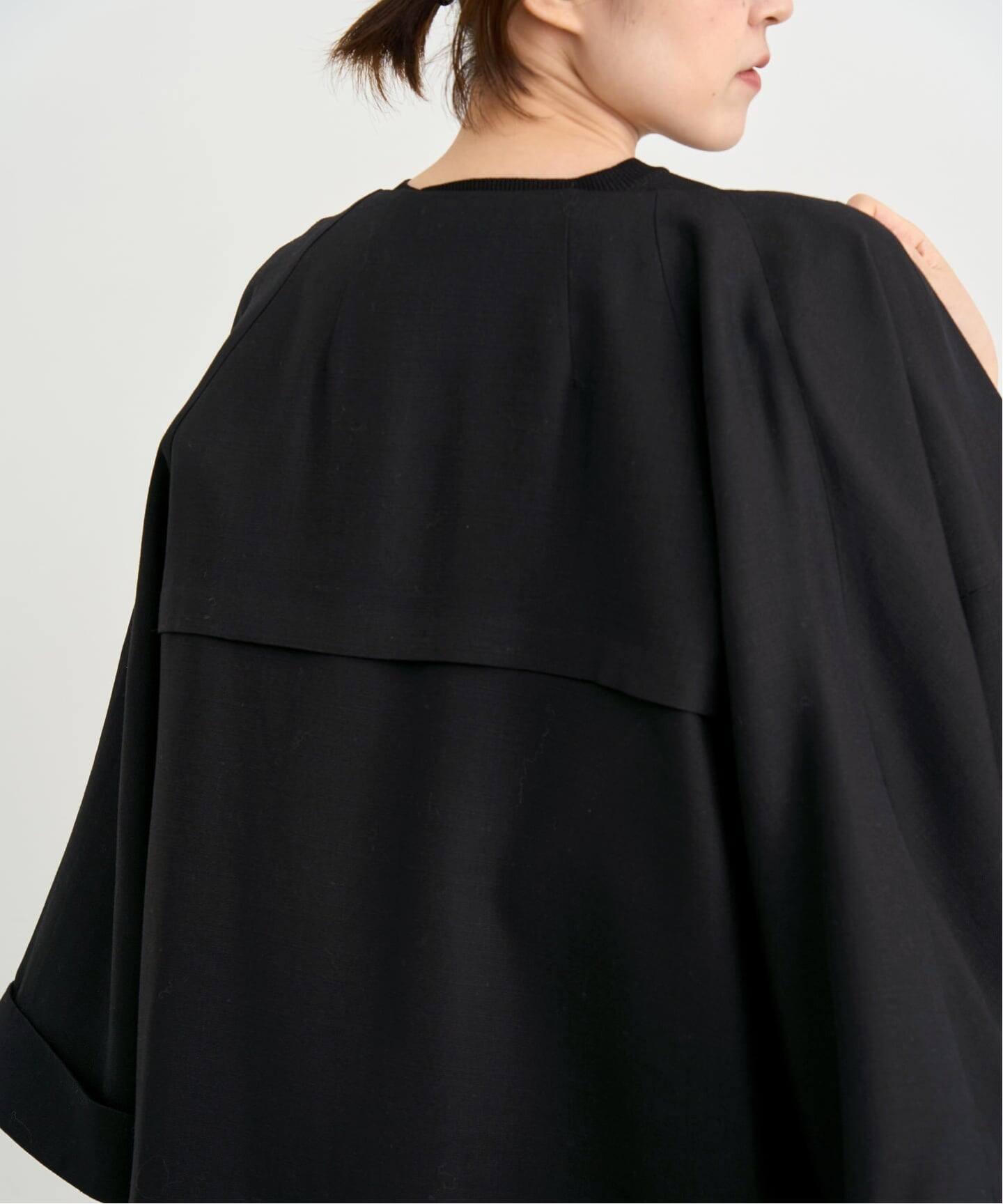LISIERE VASINO NO COLLAR COAT（ノーカラーコート）｜L