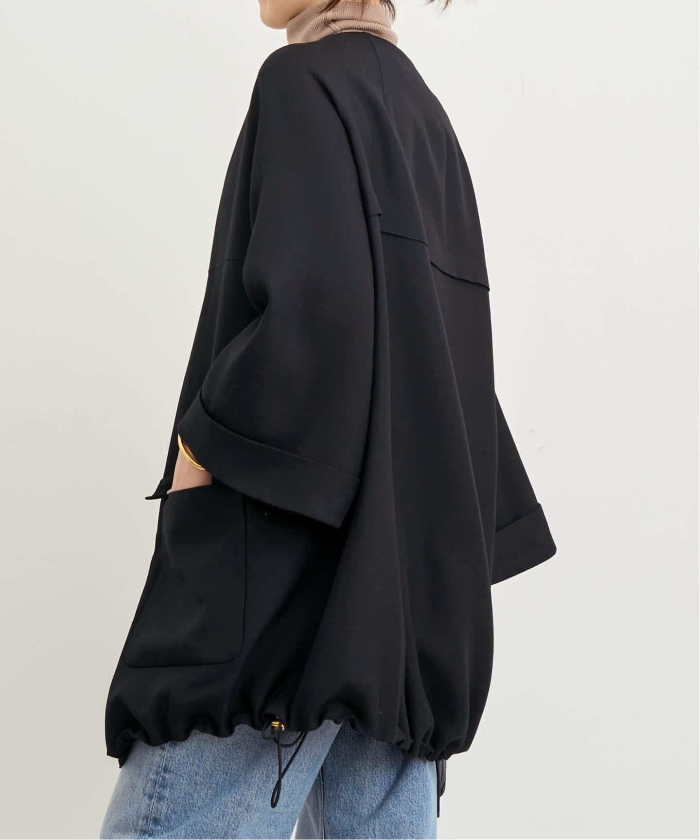 LISIERE VASINO NO COLLAR COAT（ノーカラーコート）｜L'Appartement