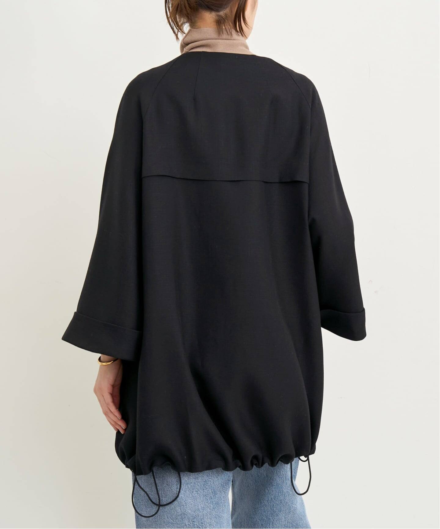 LISIERE VASINO NO COLLAR COAT（ノーカラーコート）｜L